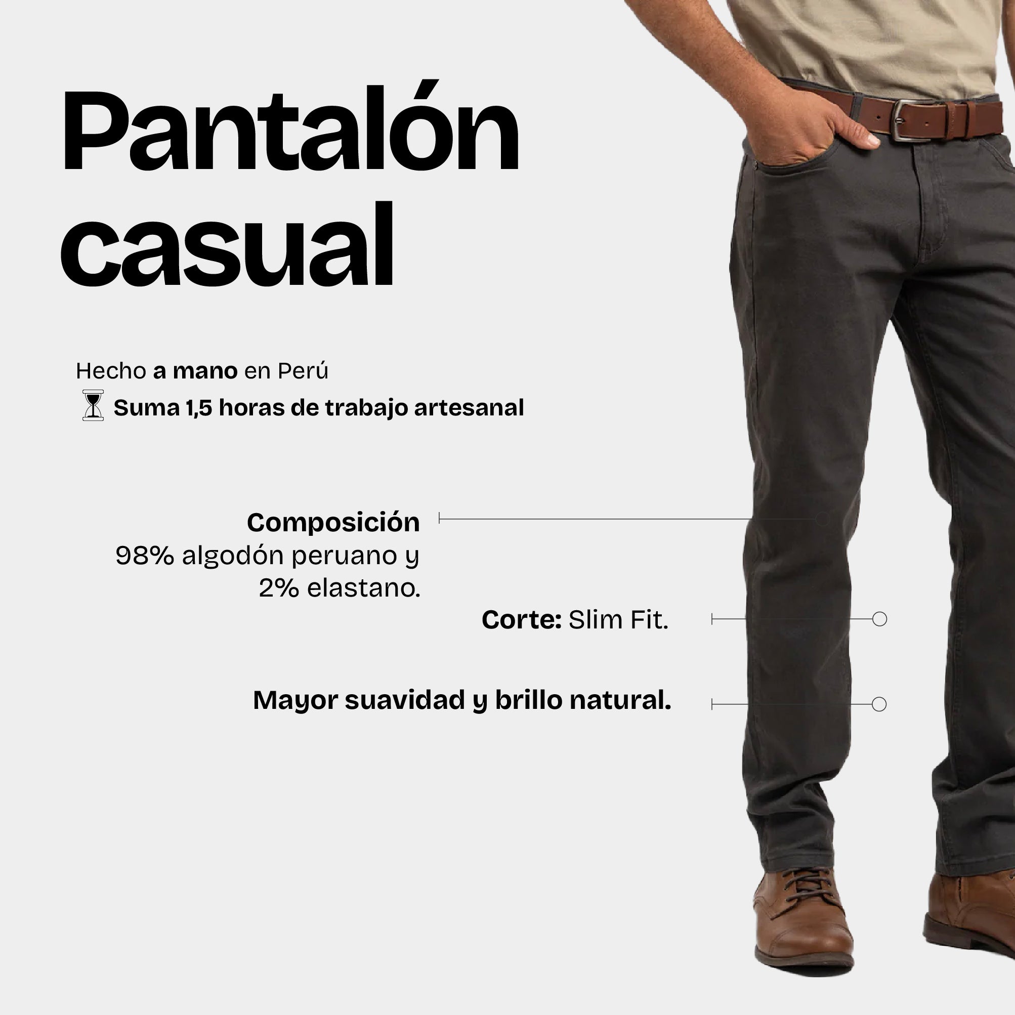 Pantalón Casual Marengo