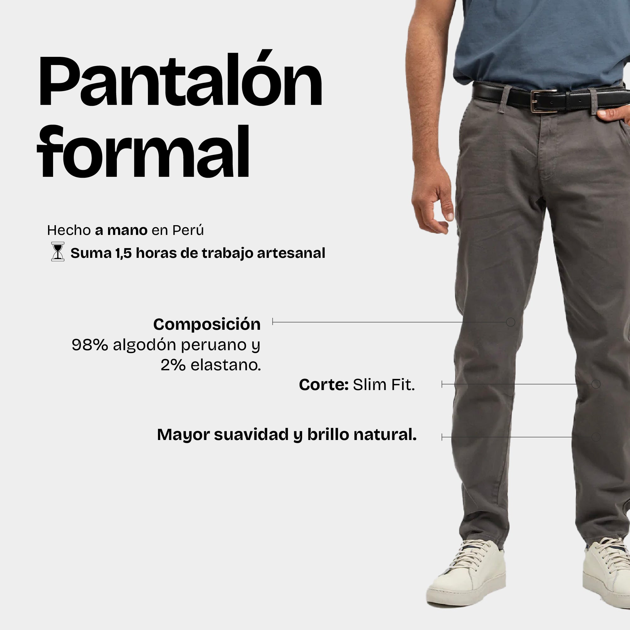 Pantalón Formal Marengo