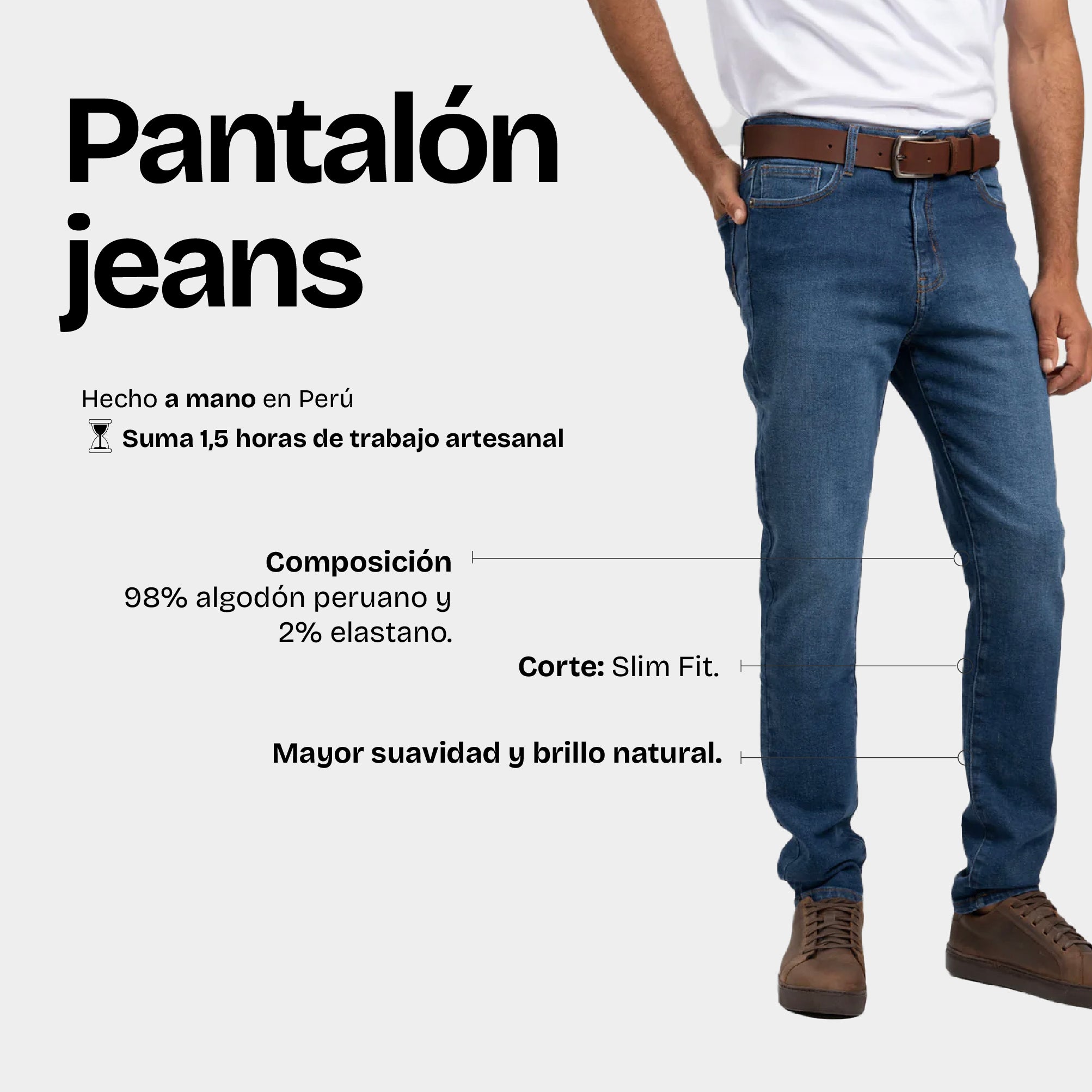 Pantalón Jeans Blue