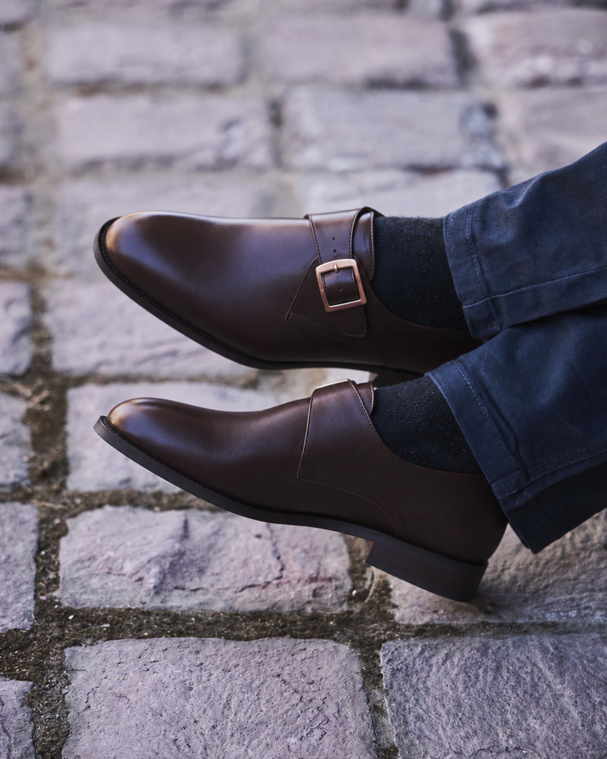 Zapato Hombre York Castaño
