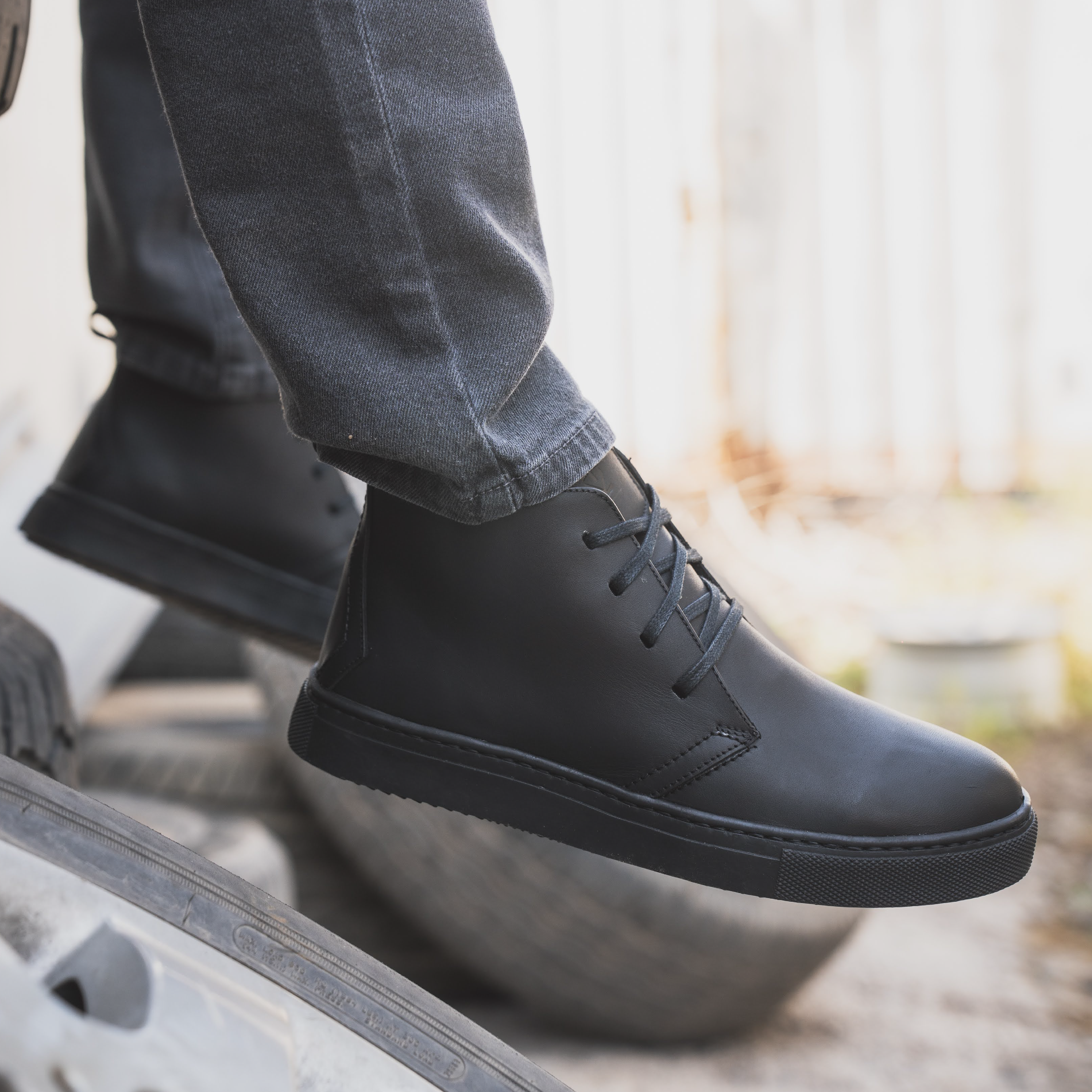 Zapatilla Hombre Lisbon Negro