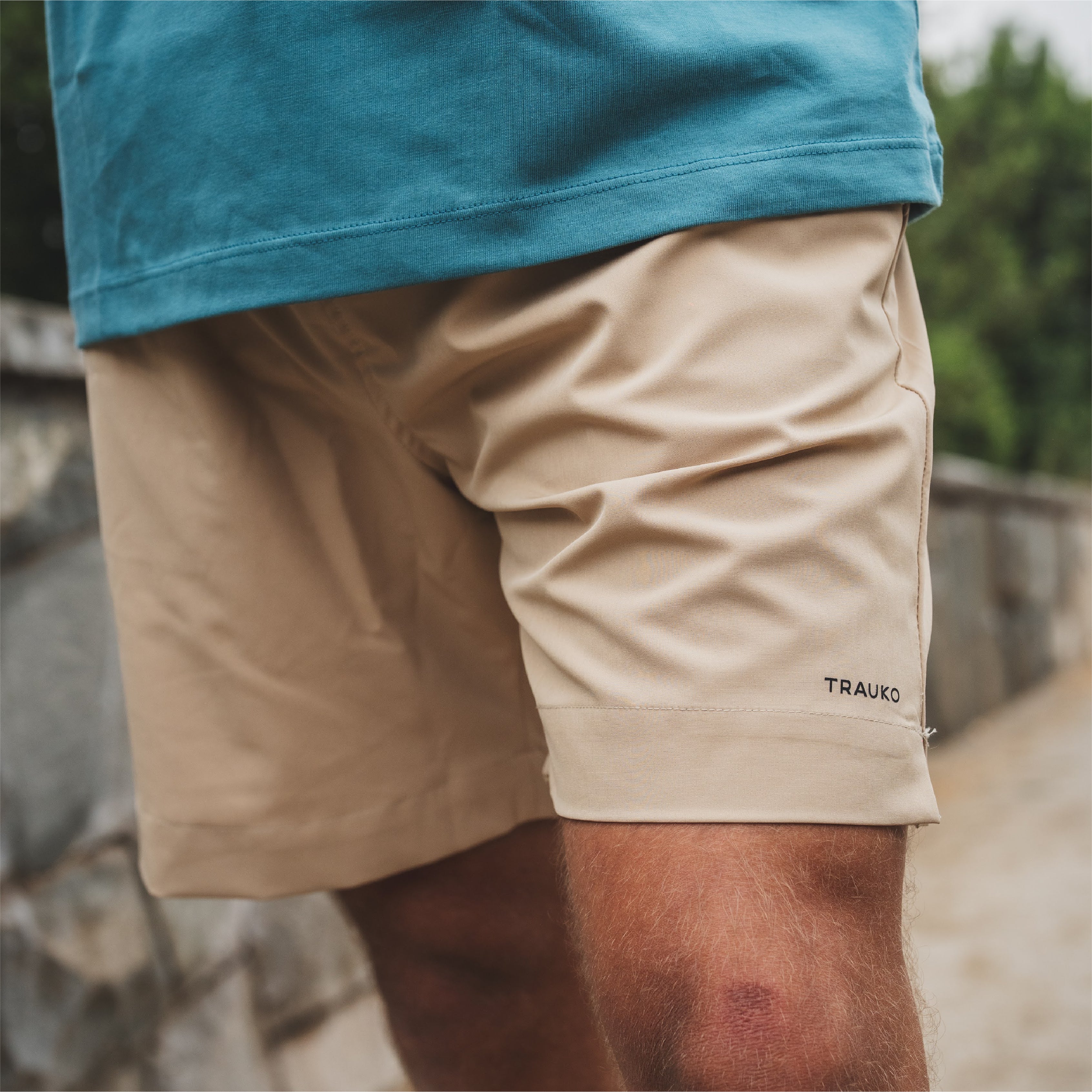 Traje de Baño Liso Beige