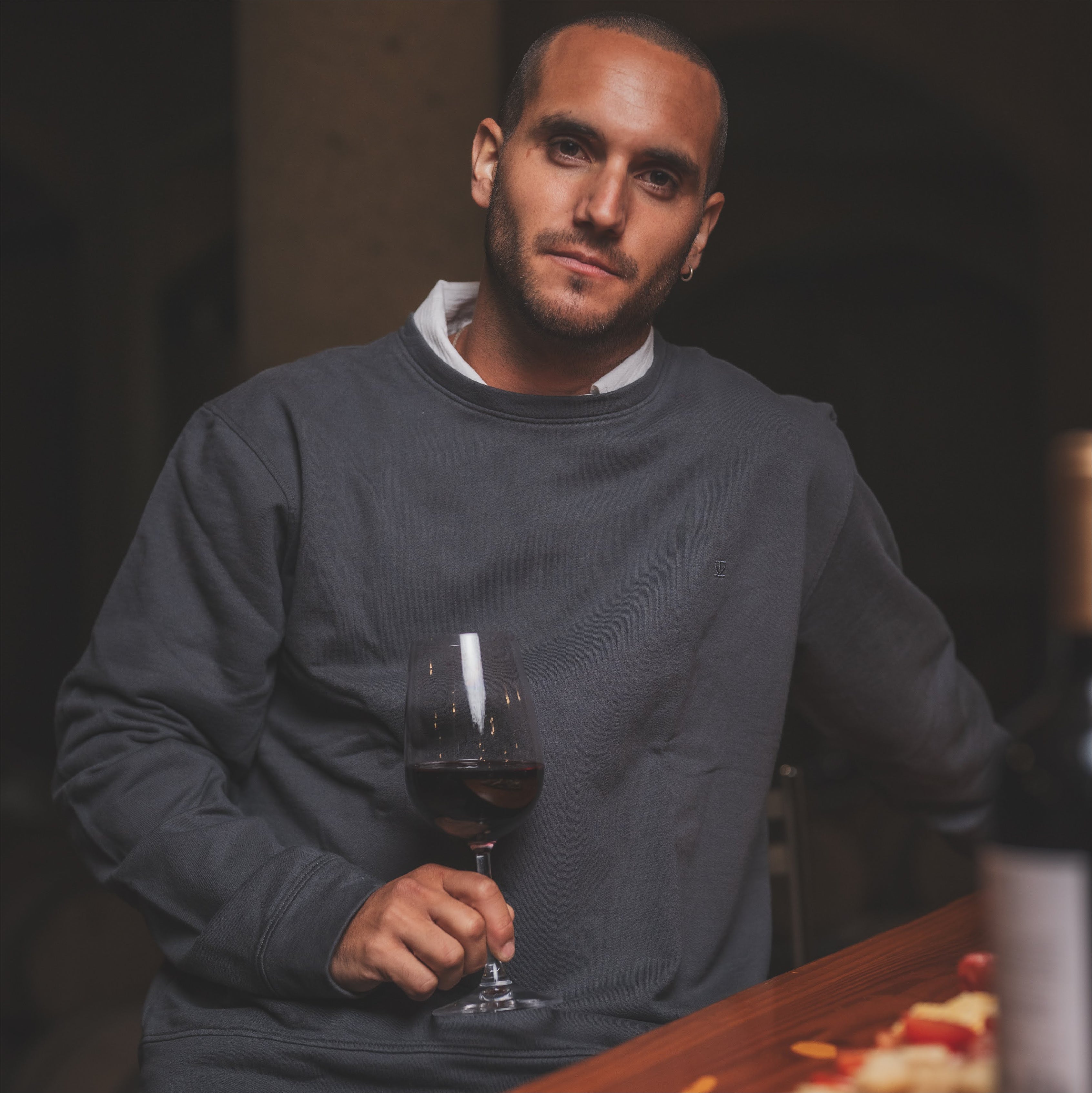 Polerón Crew Grafito