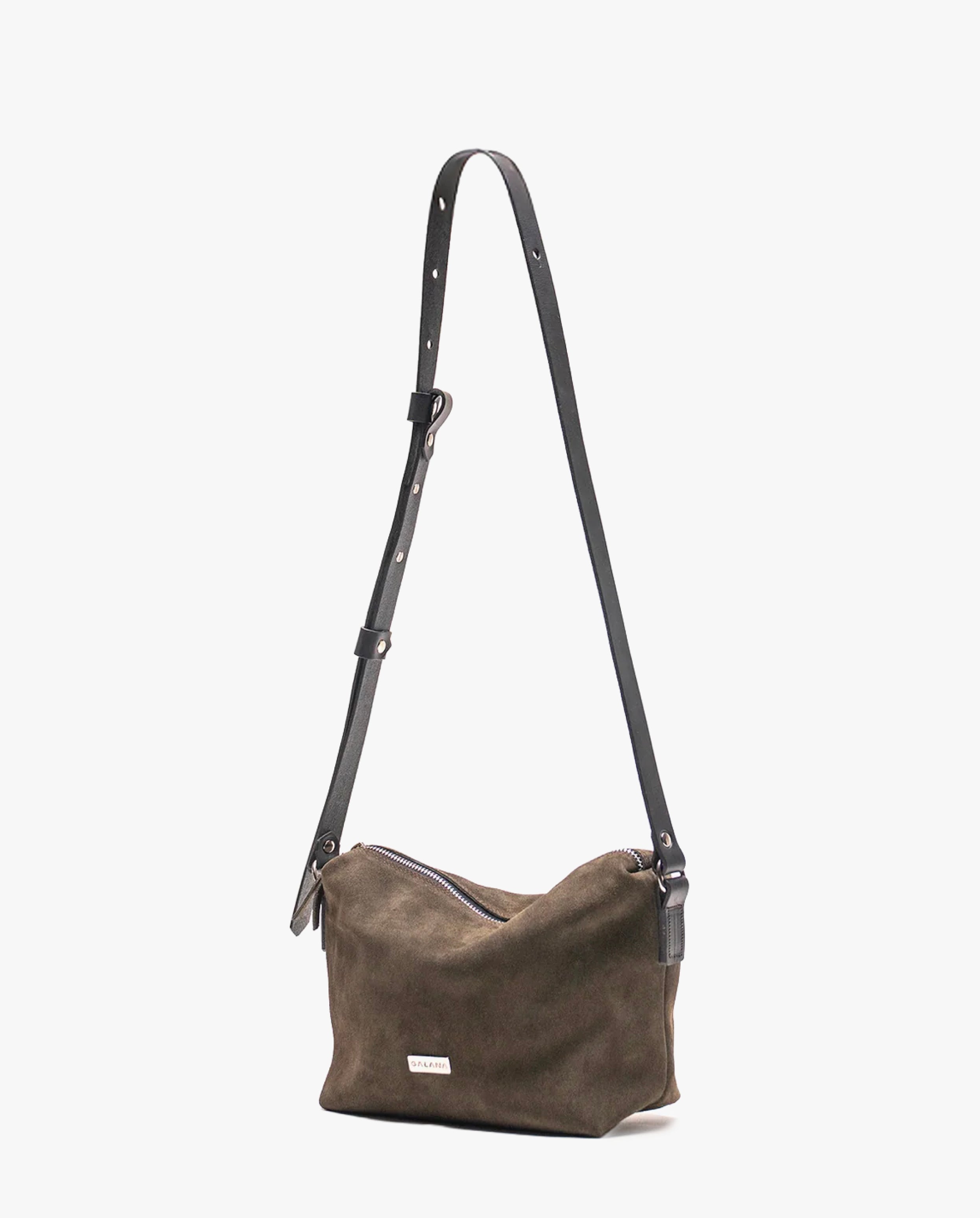 Cartera Peonía S Musgo - Galana