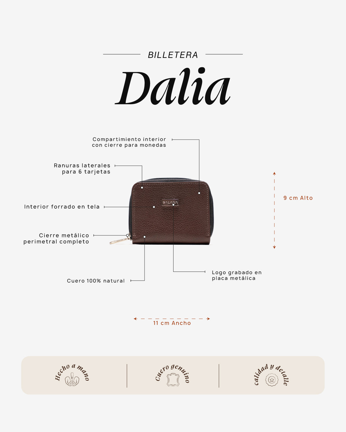 Billetera Dalia Castaño - Galana