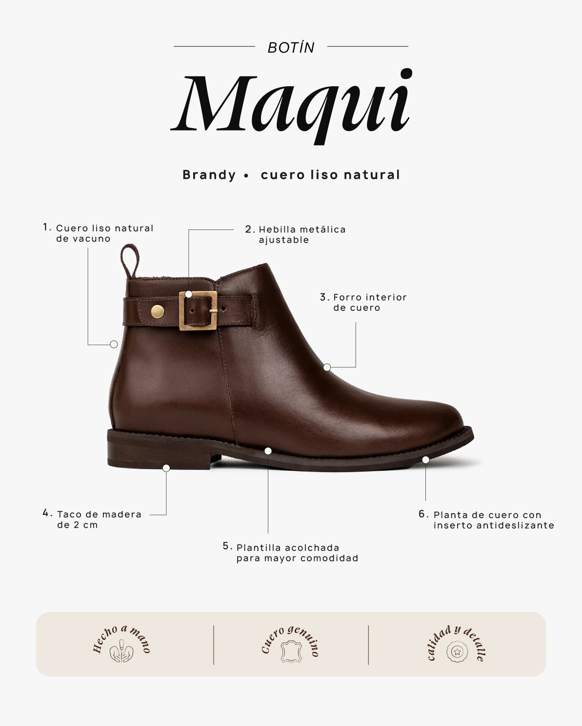 Botín Maqui Brandy - Galana