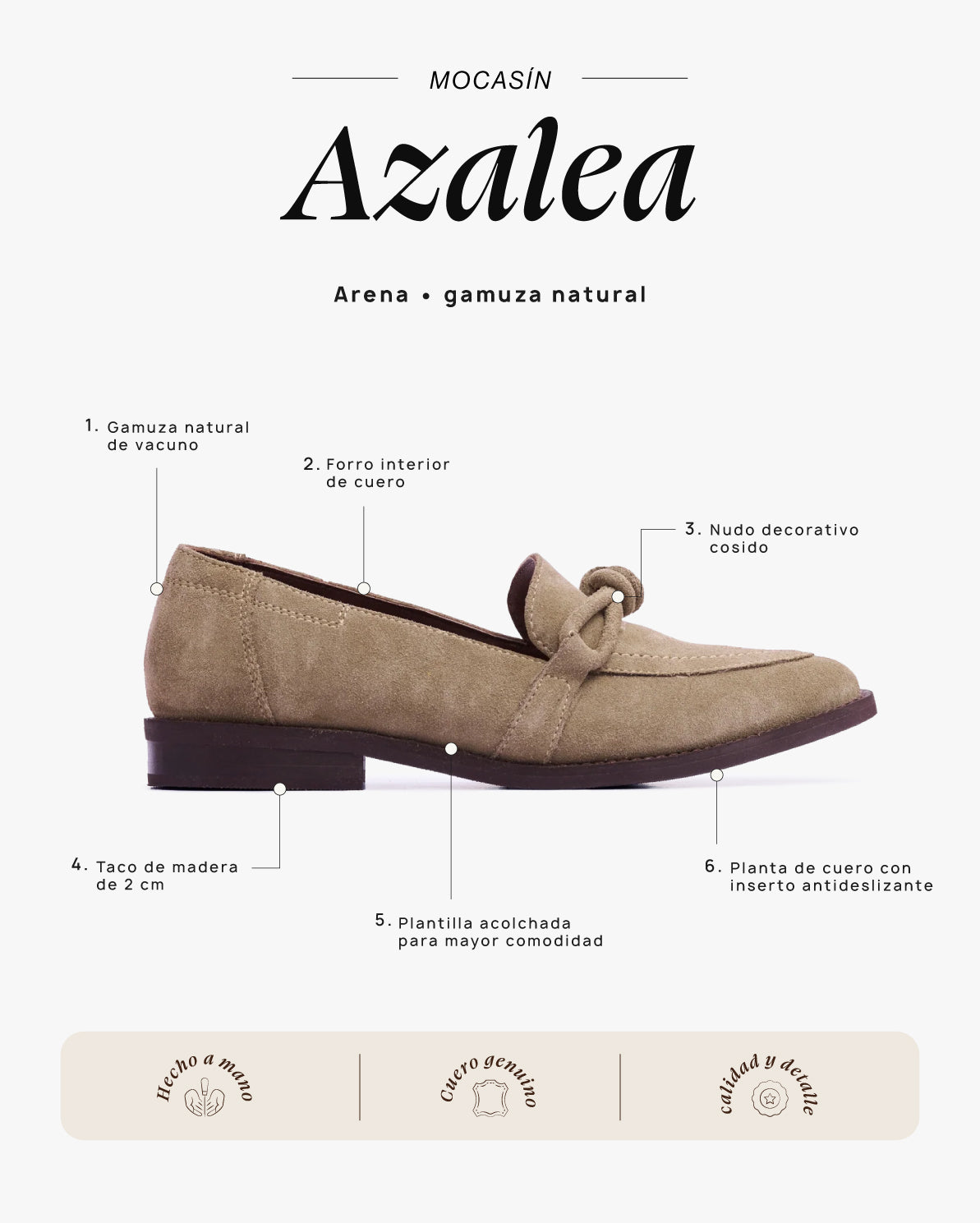 Mocasín Azalea Arena - Galana