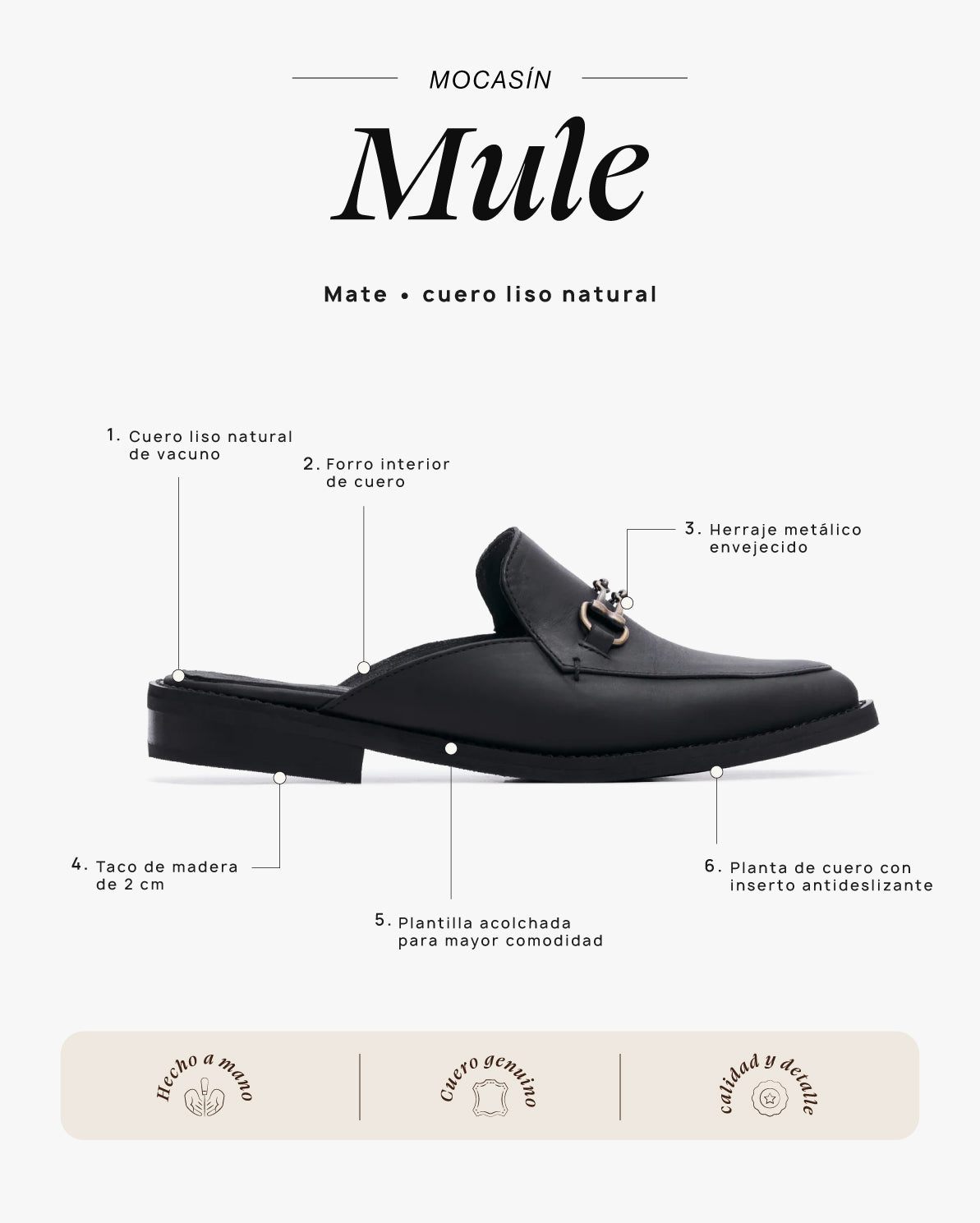 Mocasín Mule Mate - Galana