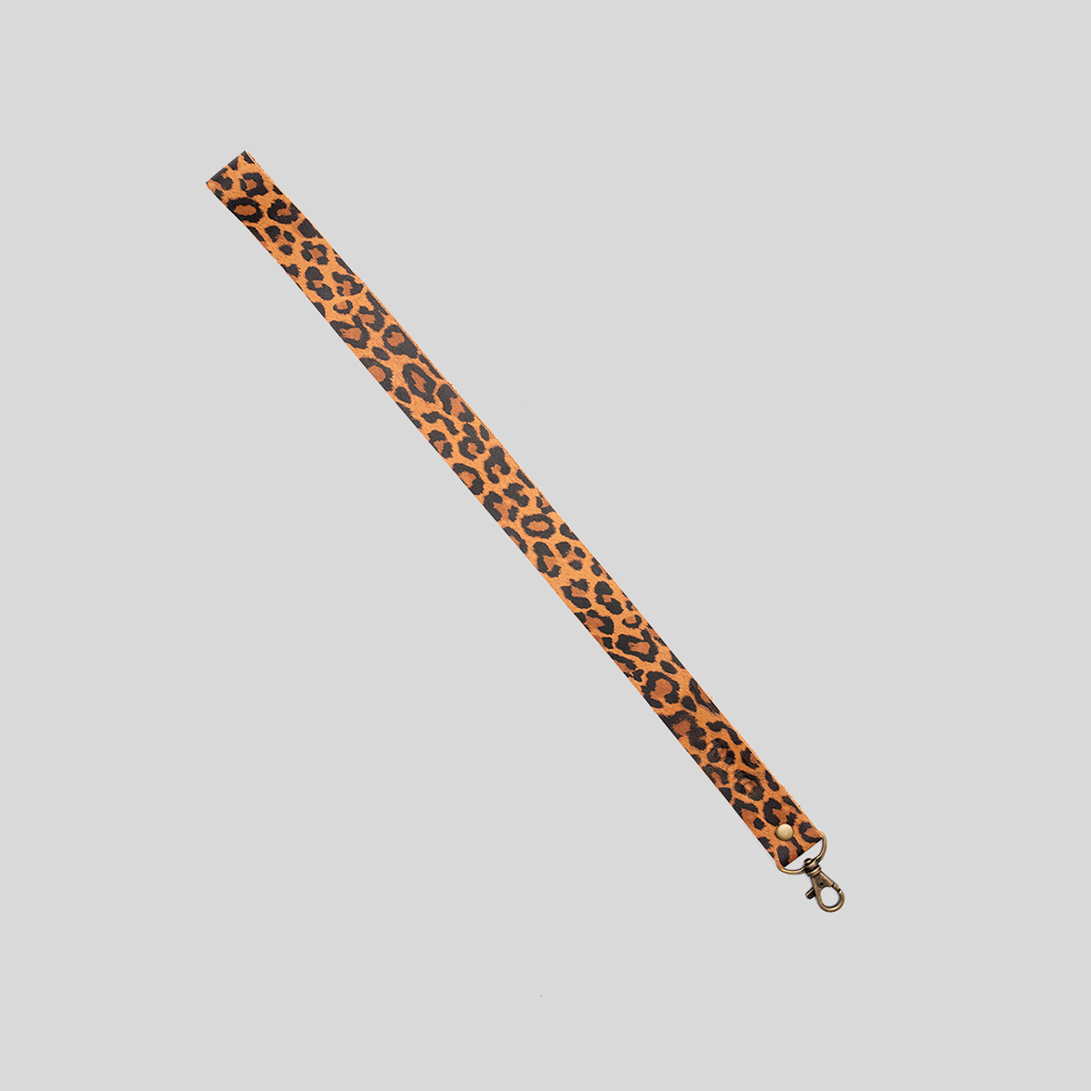 Lanyard de Cuero Animal Print