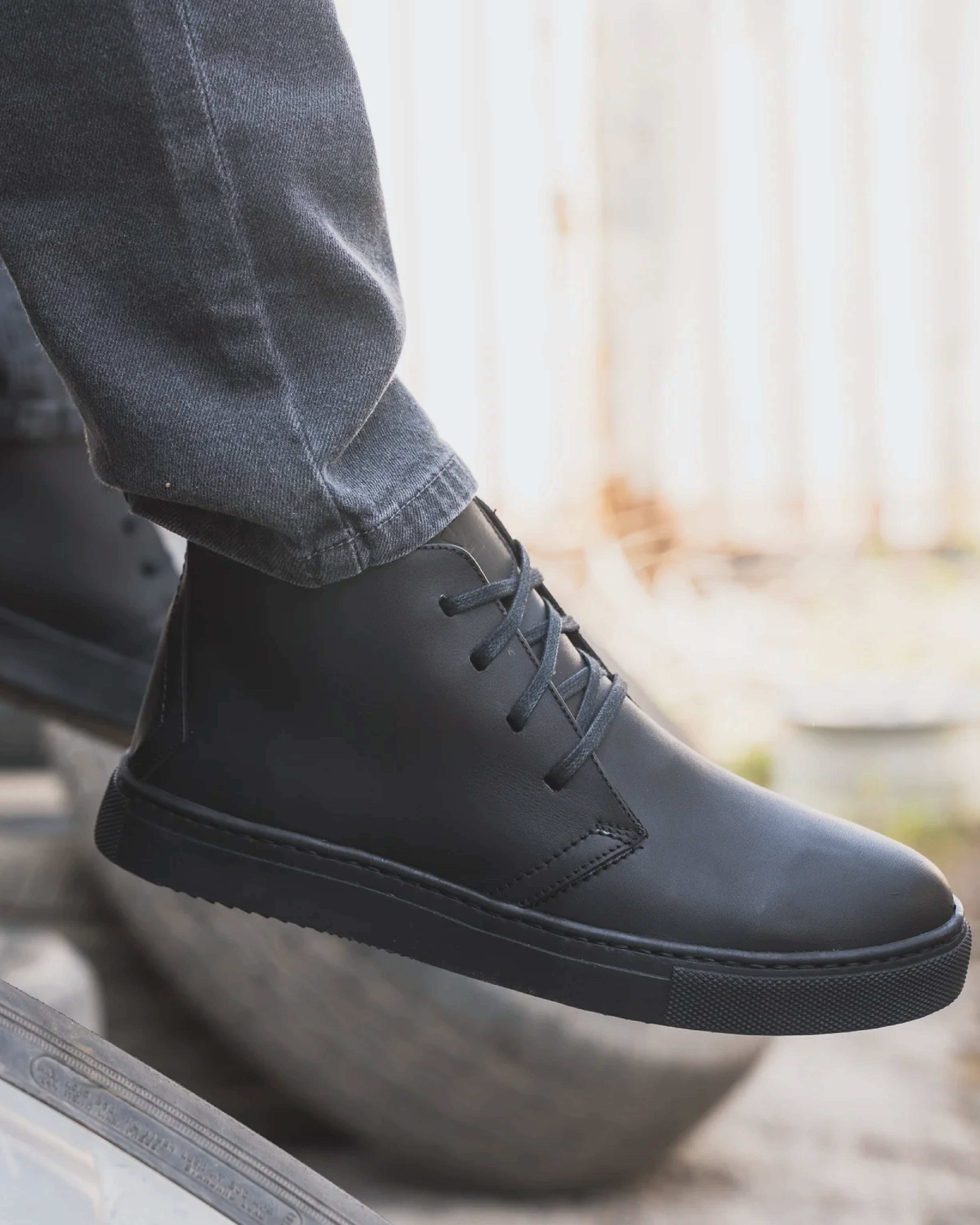 Zapatilla Hombre Lisbon Negro