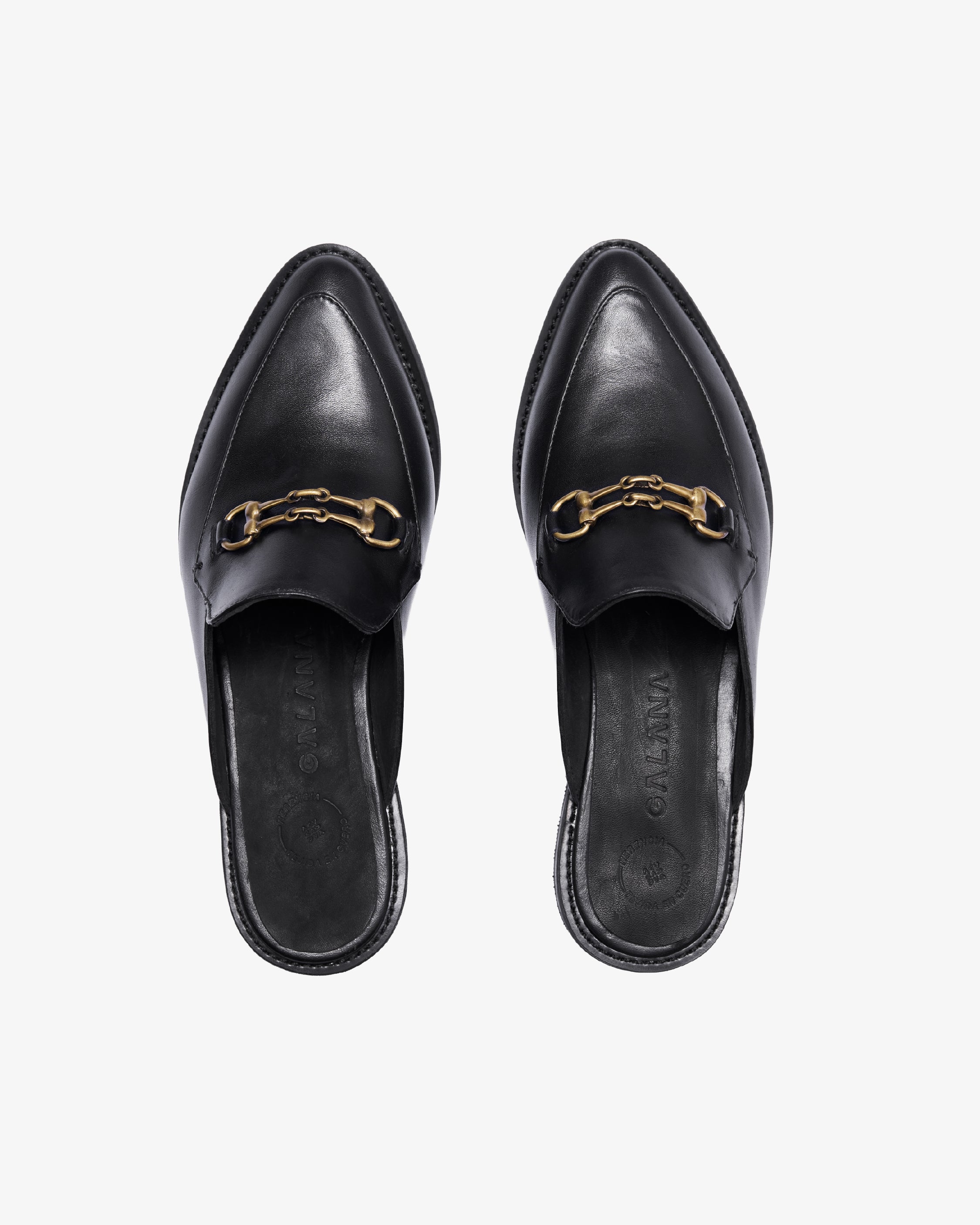 Mocasín Mule Cromo - Galana