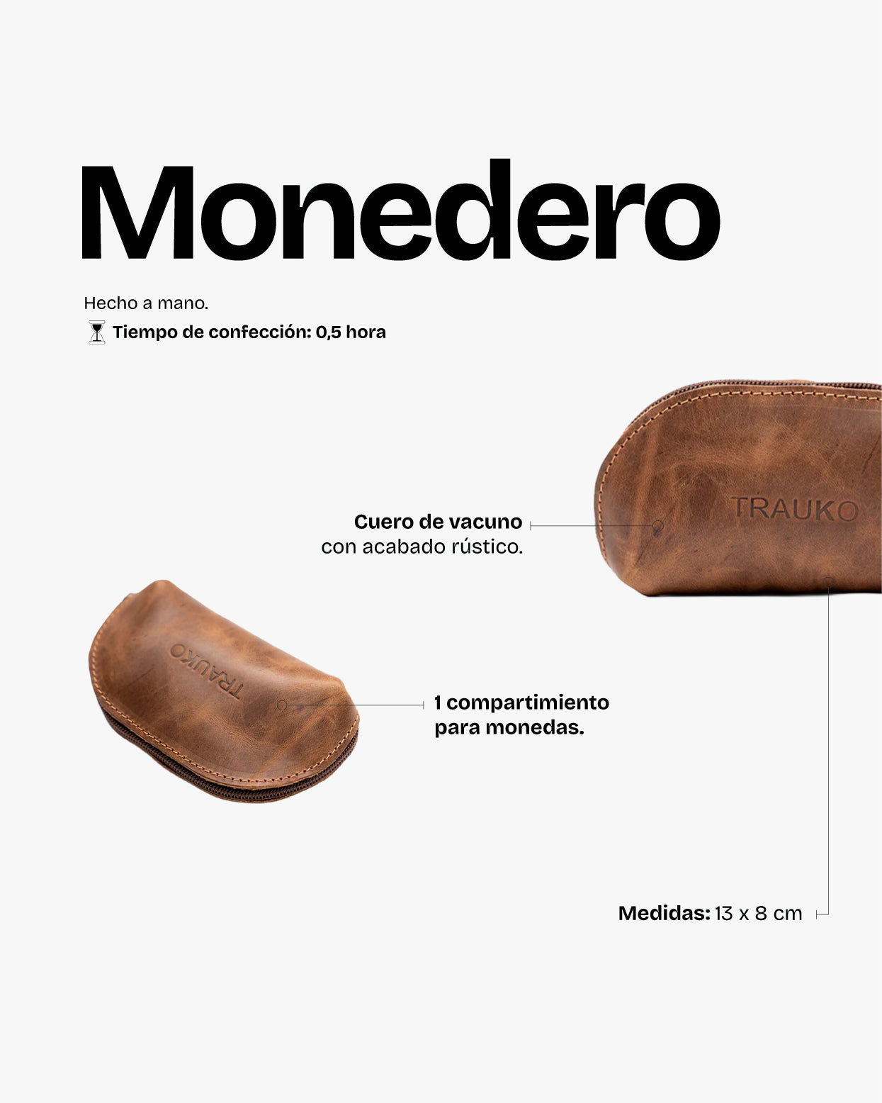 Monedero Café - Trauko
