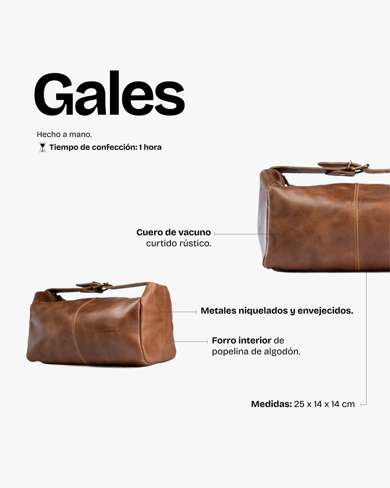 Neceser Gales Café - Trauko