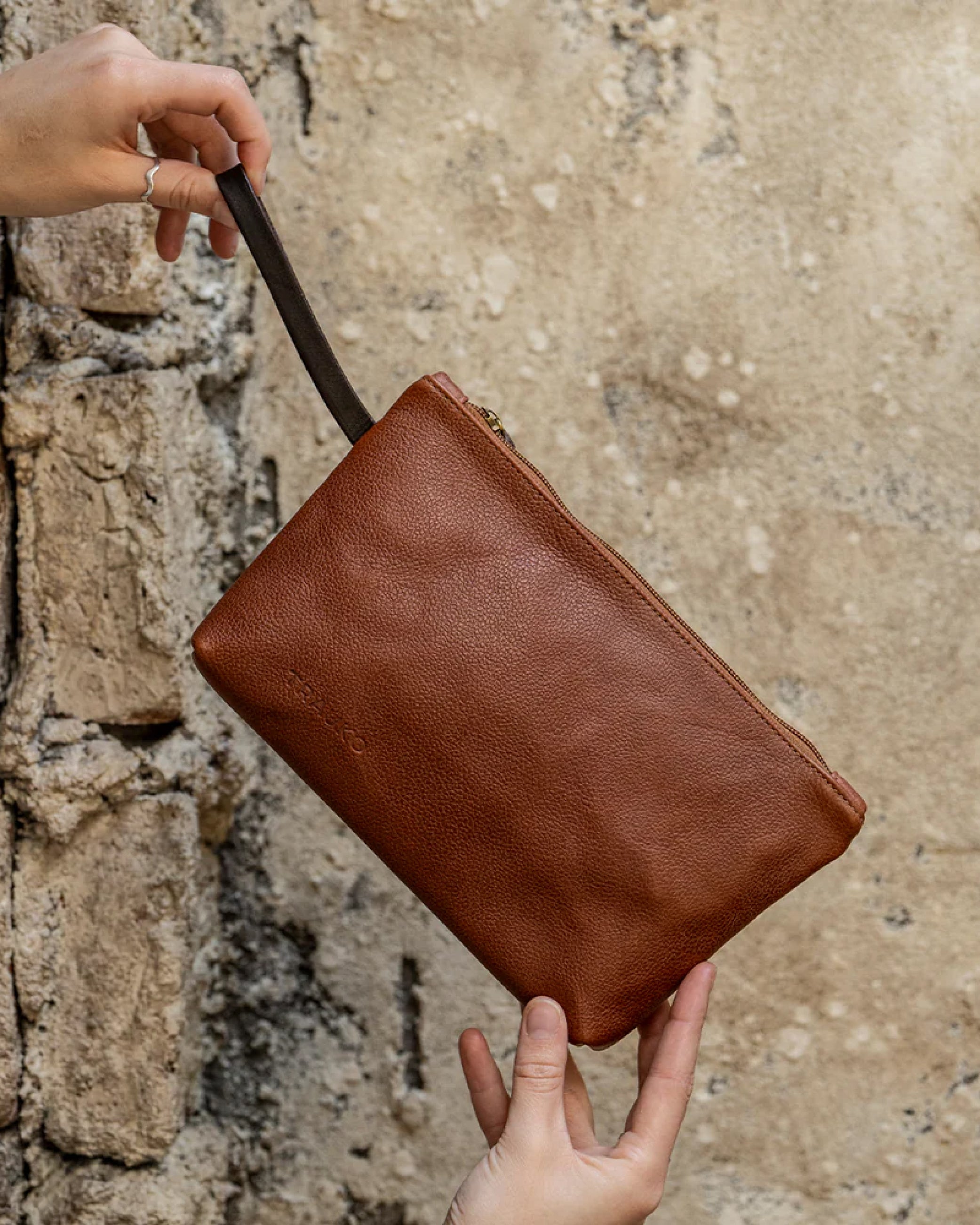 Neceser Praga Cognac - Trauko