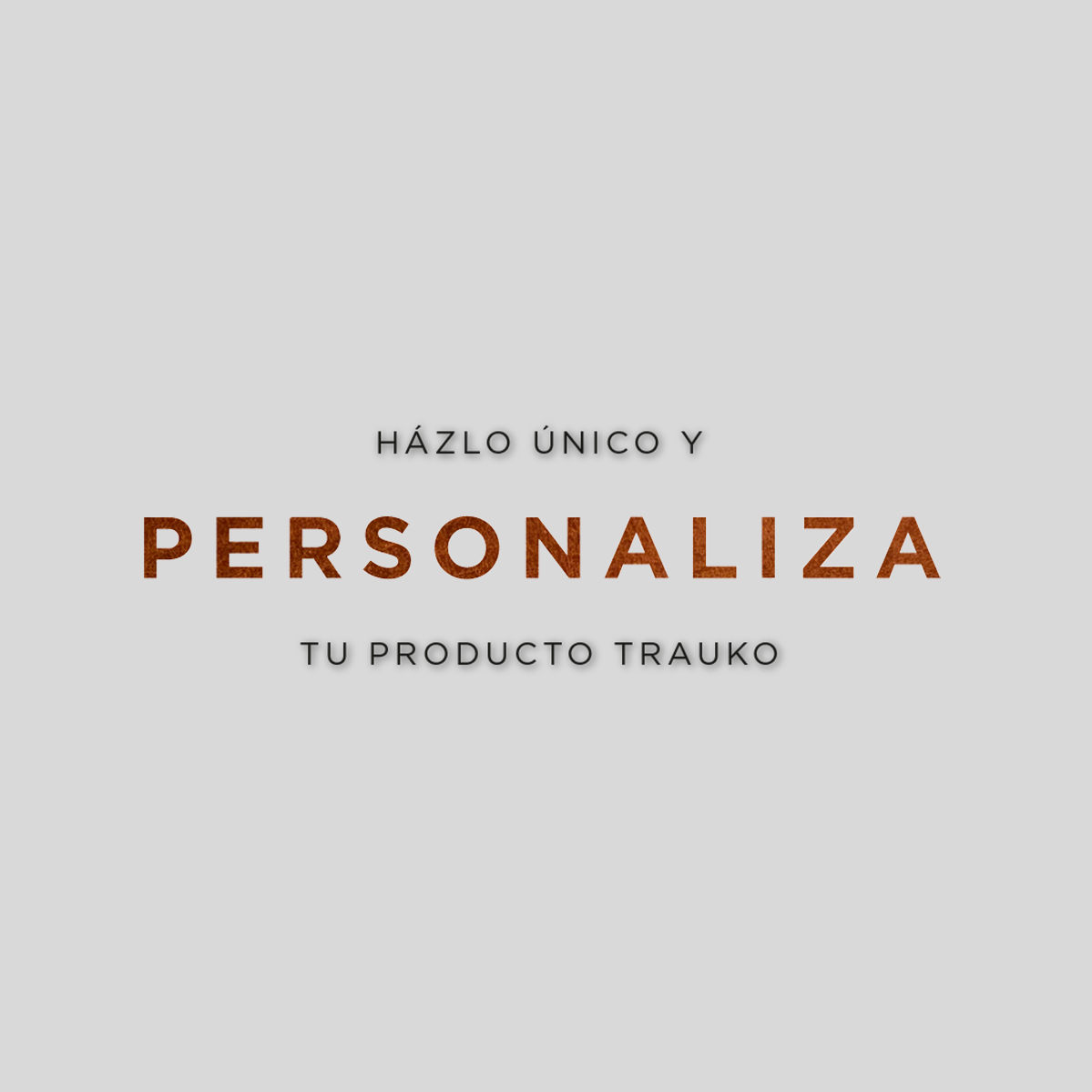 Personaliza tu Producto