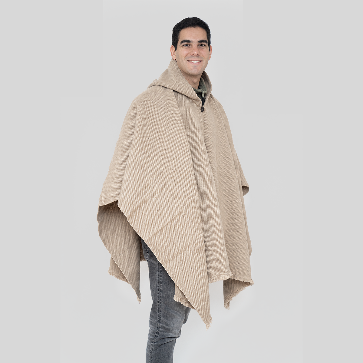 Poncho Beige