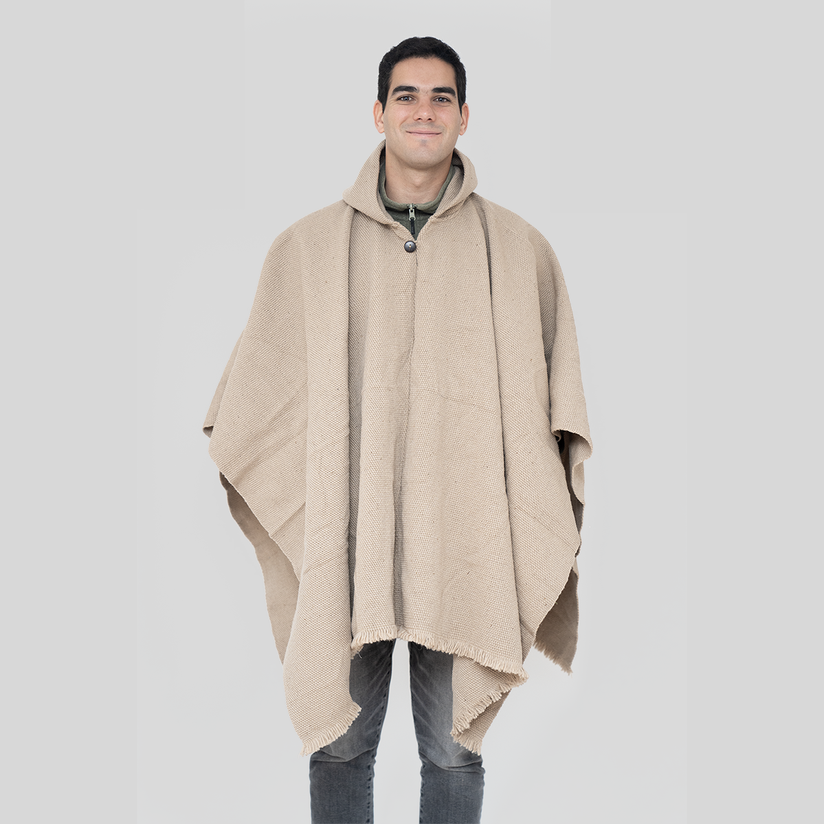 Poncho Beige