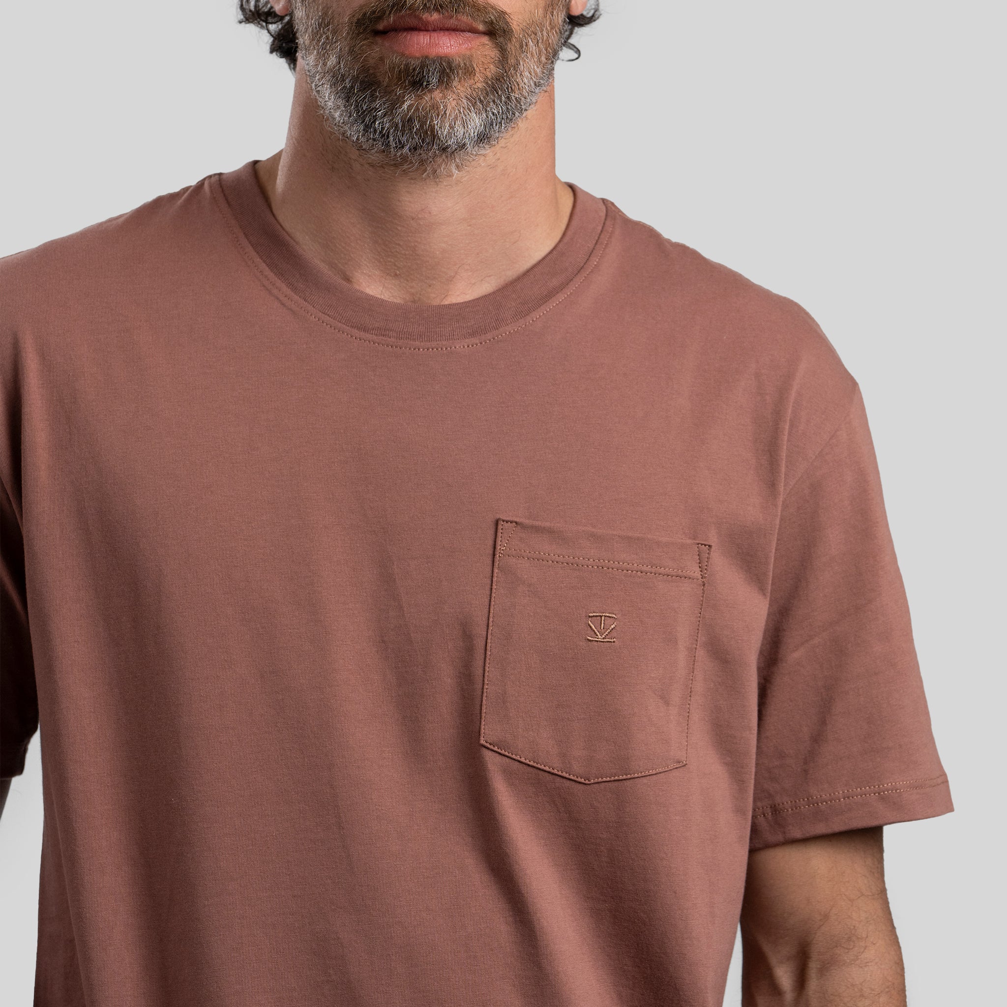 Polera Pocket Terracota