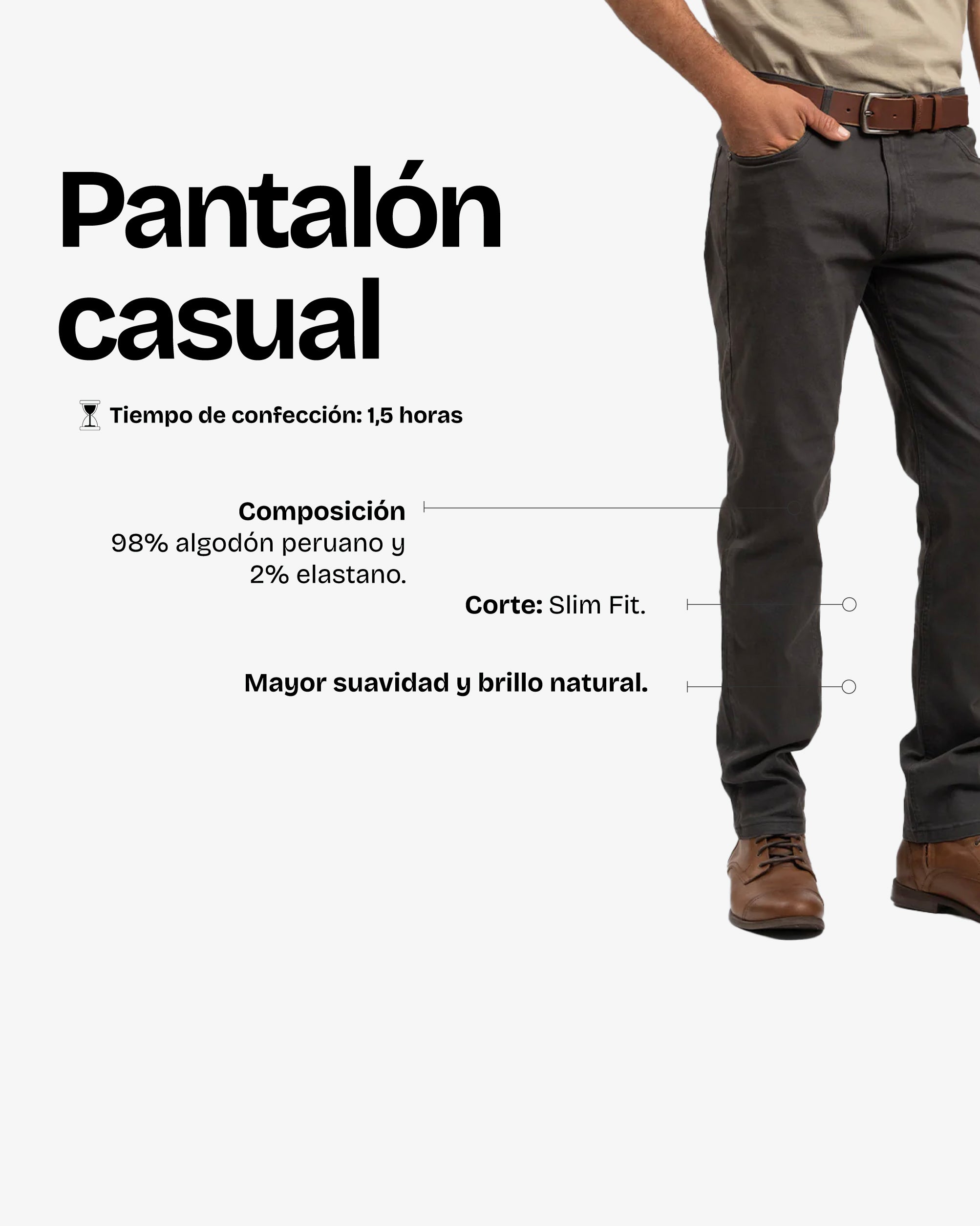 Pantalón Casual Marengo