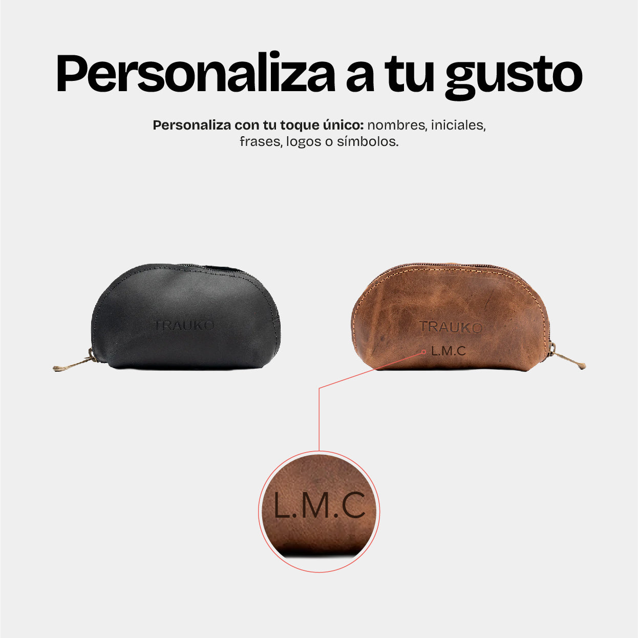 Monedero Negro - Trauko