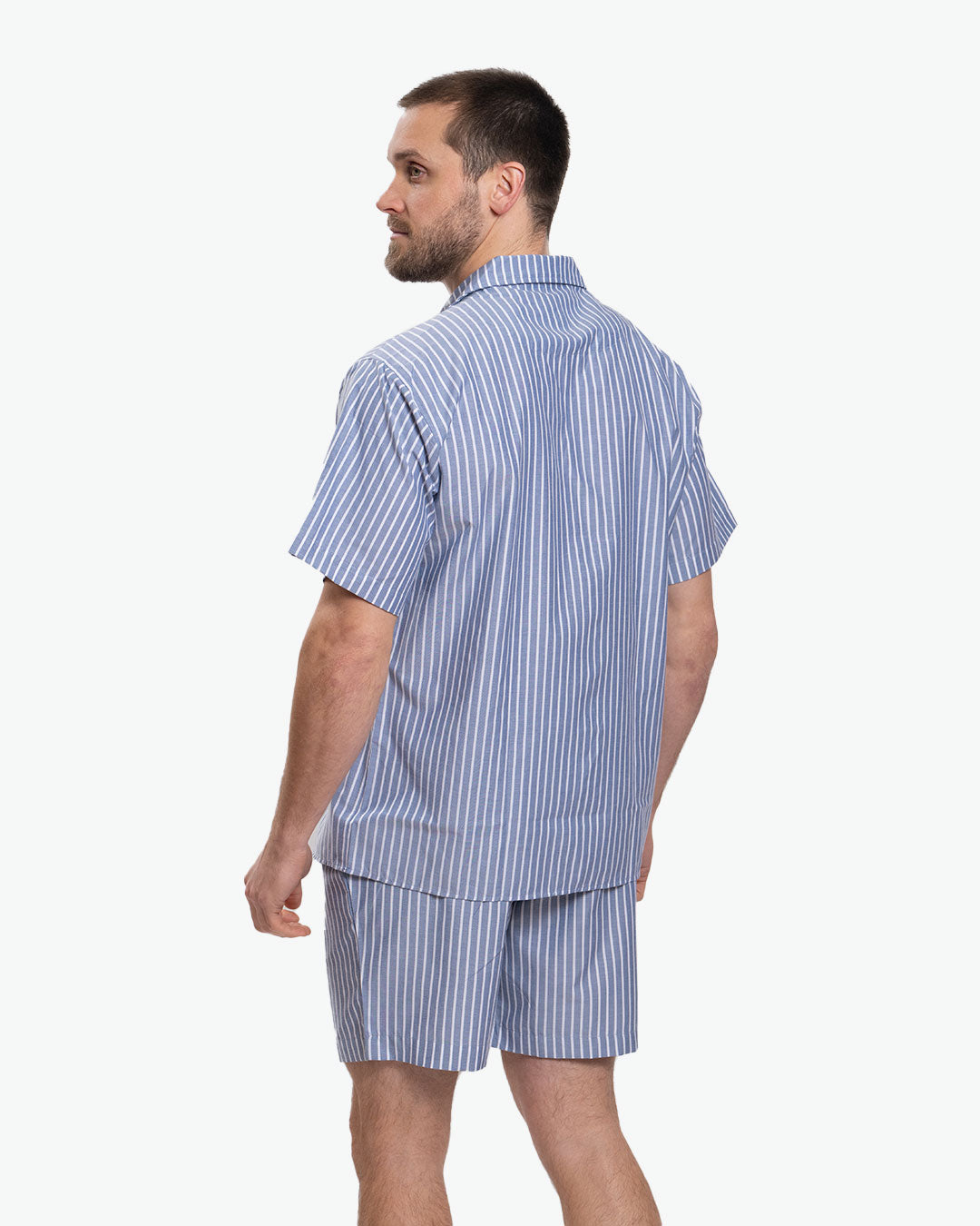 Pijama Pima Corto Full Rayas