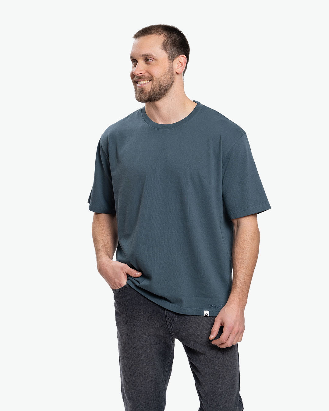 Polera OverSize Azul