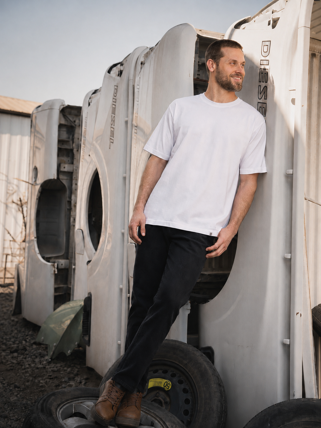 Polera OverSize Blanco