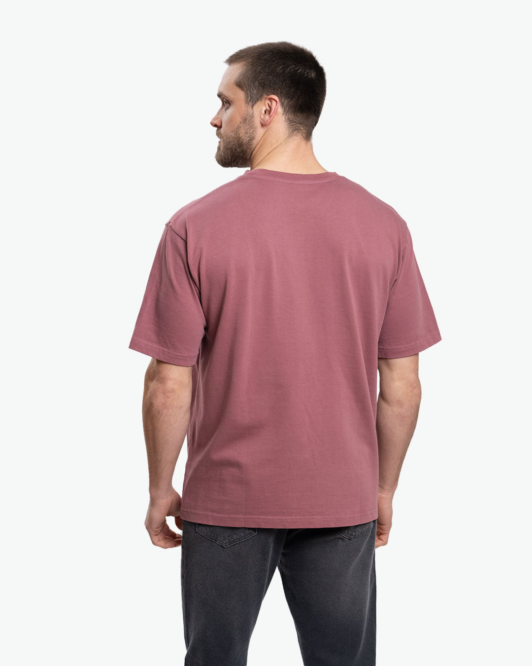 Polera OverSize Burdeo
