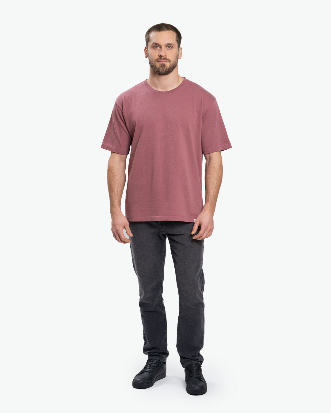 Polera OverSize Burdeo
