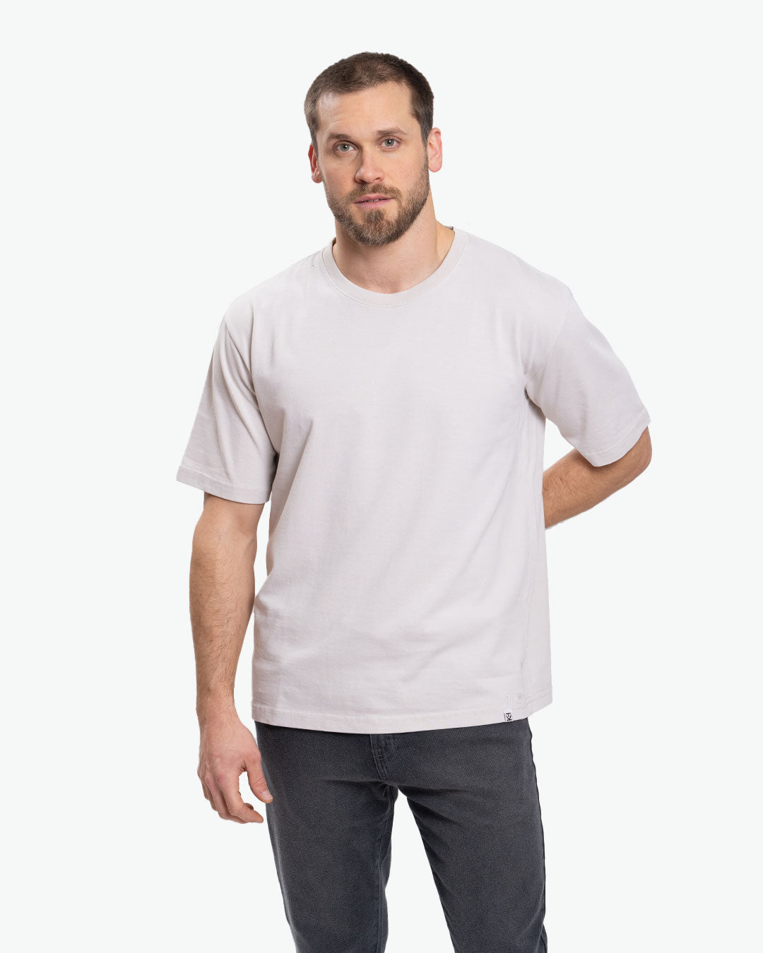 Polera OverSize Crema