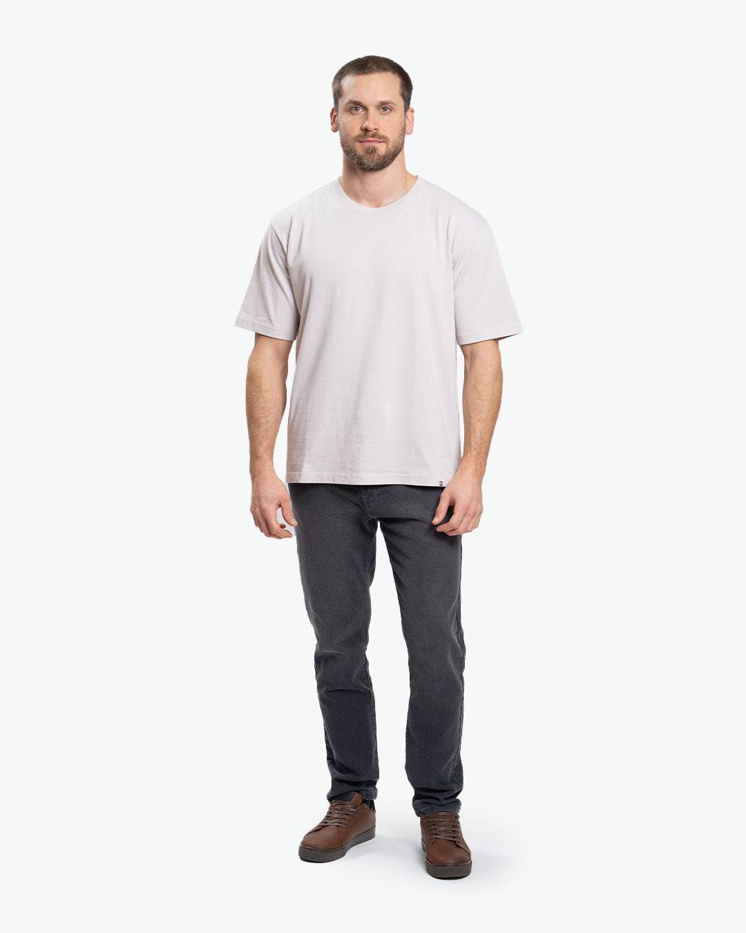 Polera OverSize Crema