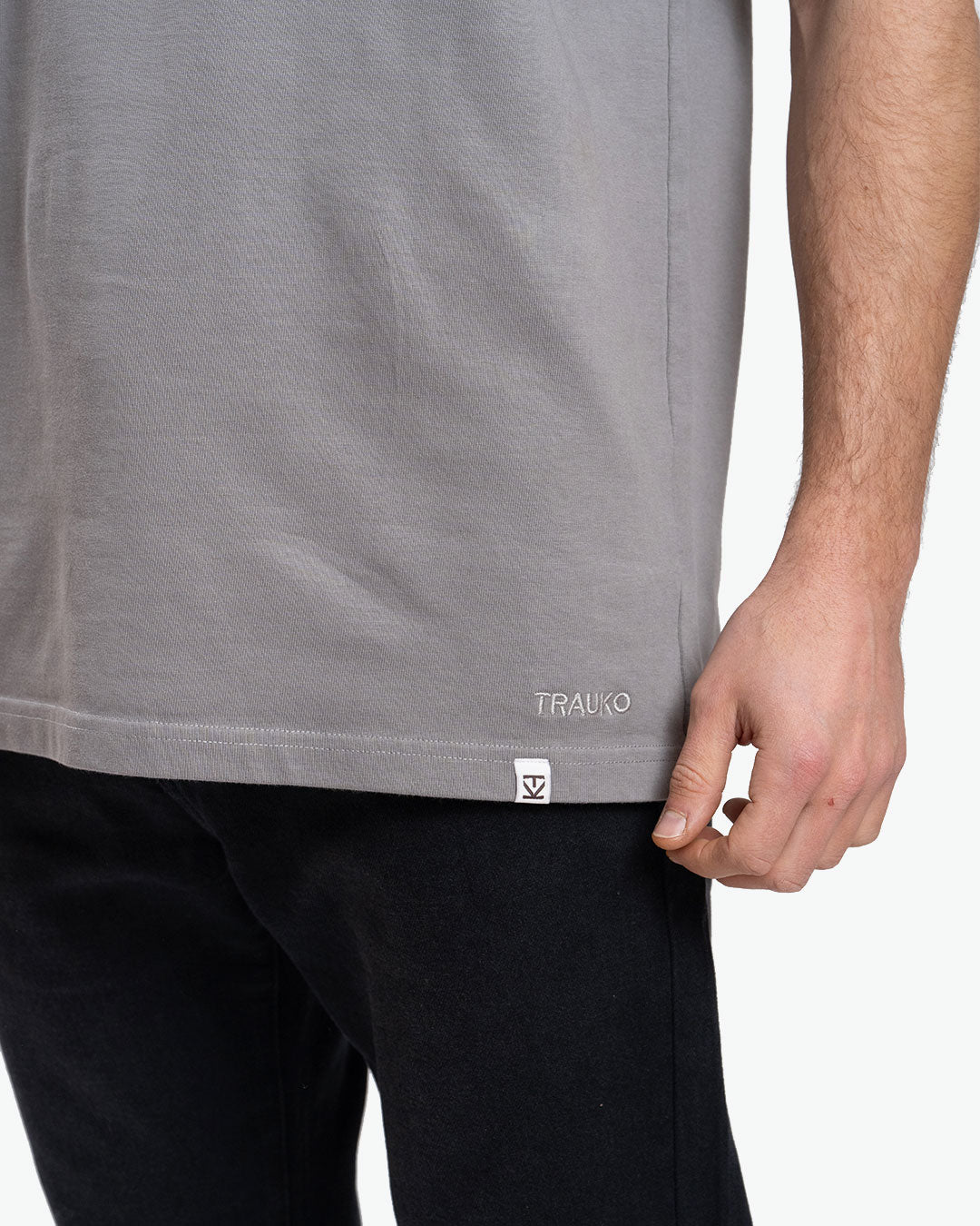 Polera OverSize Gris