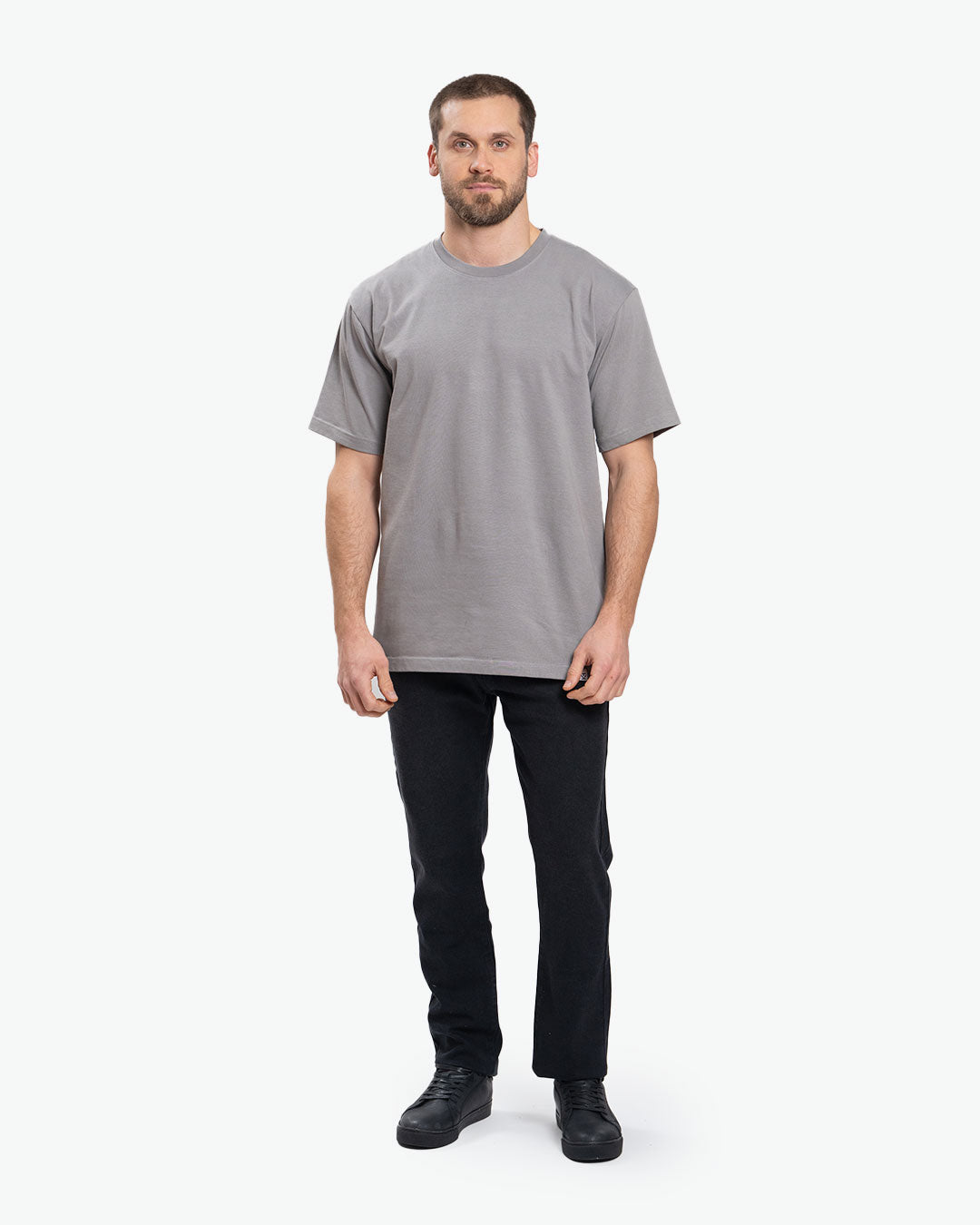 Polera OverSize Gris