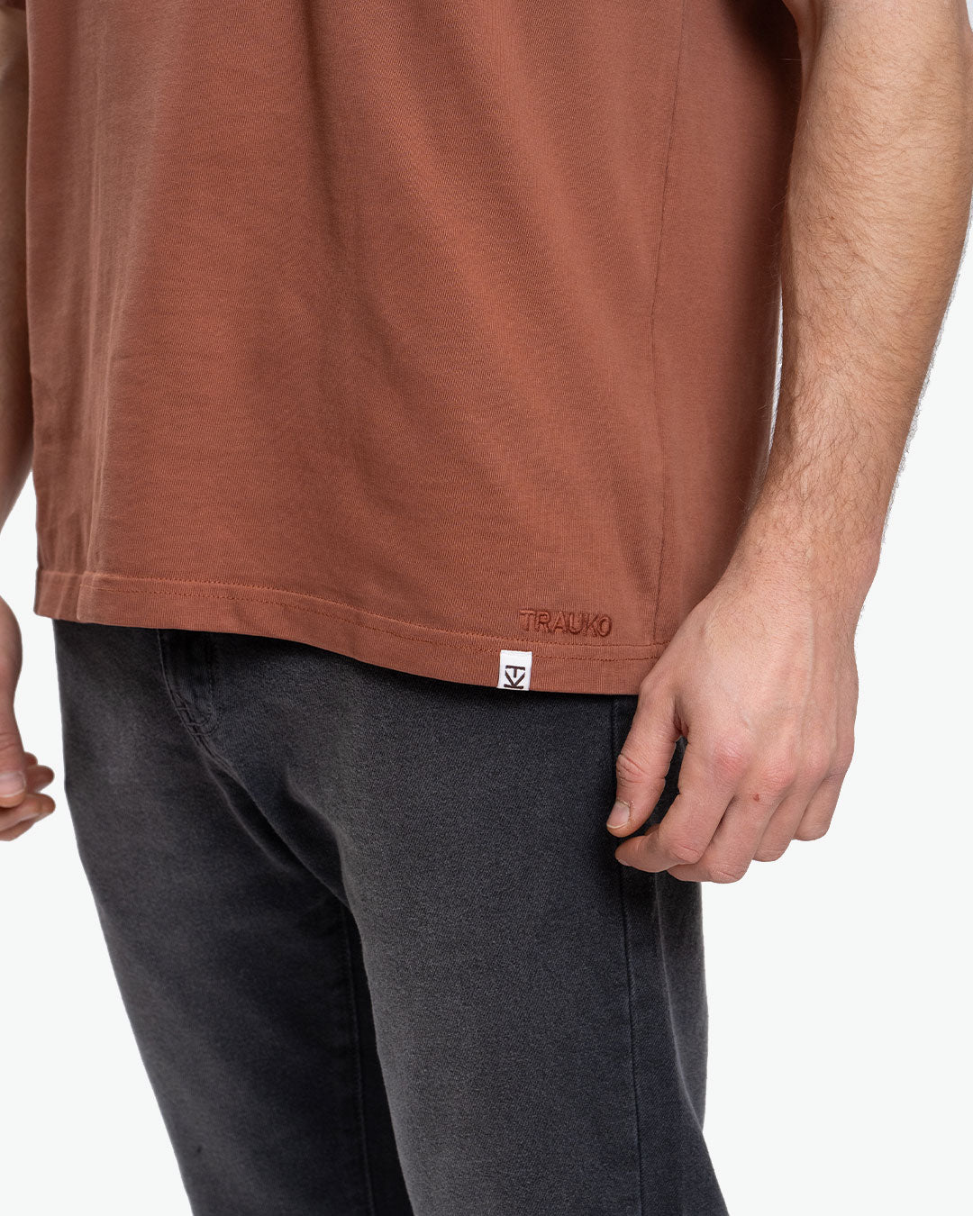 Polera OverSize Terracota