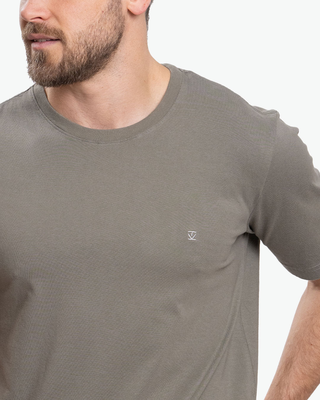 Polera Pima Olivo