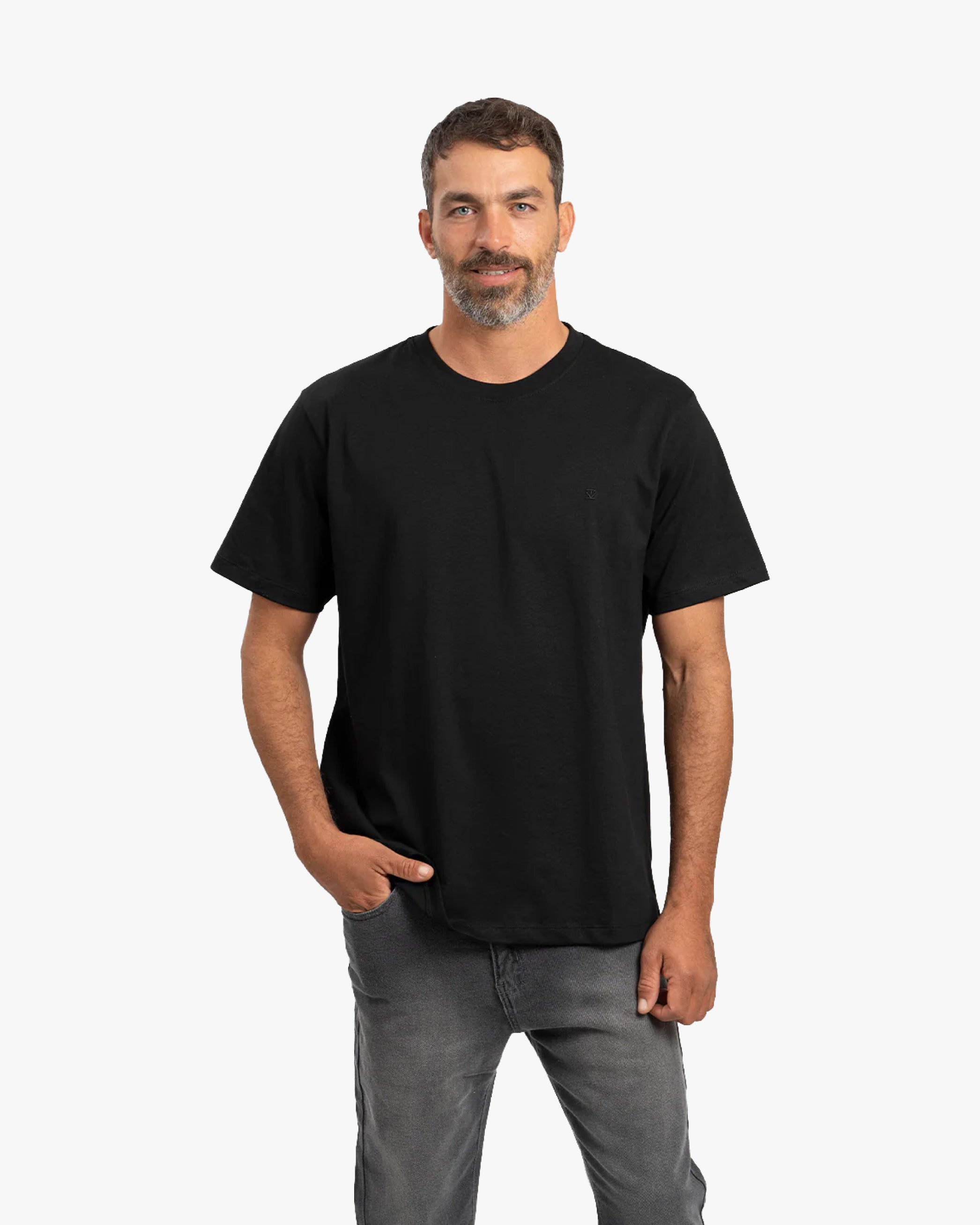 Polera Pima Negro - Trauko