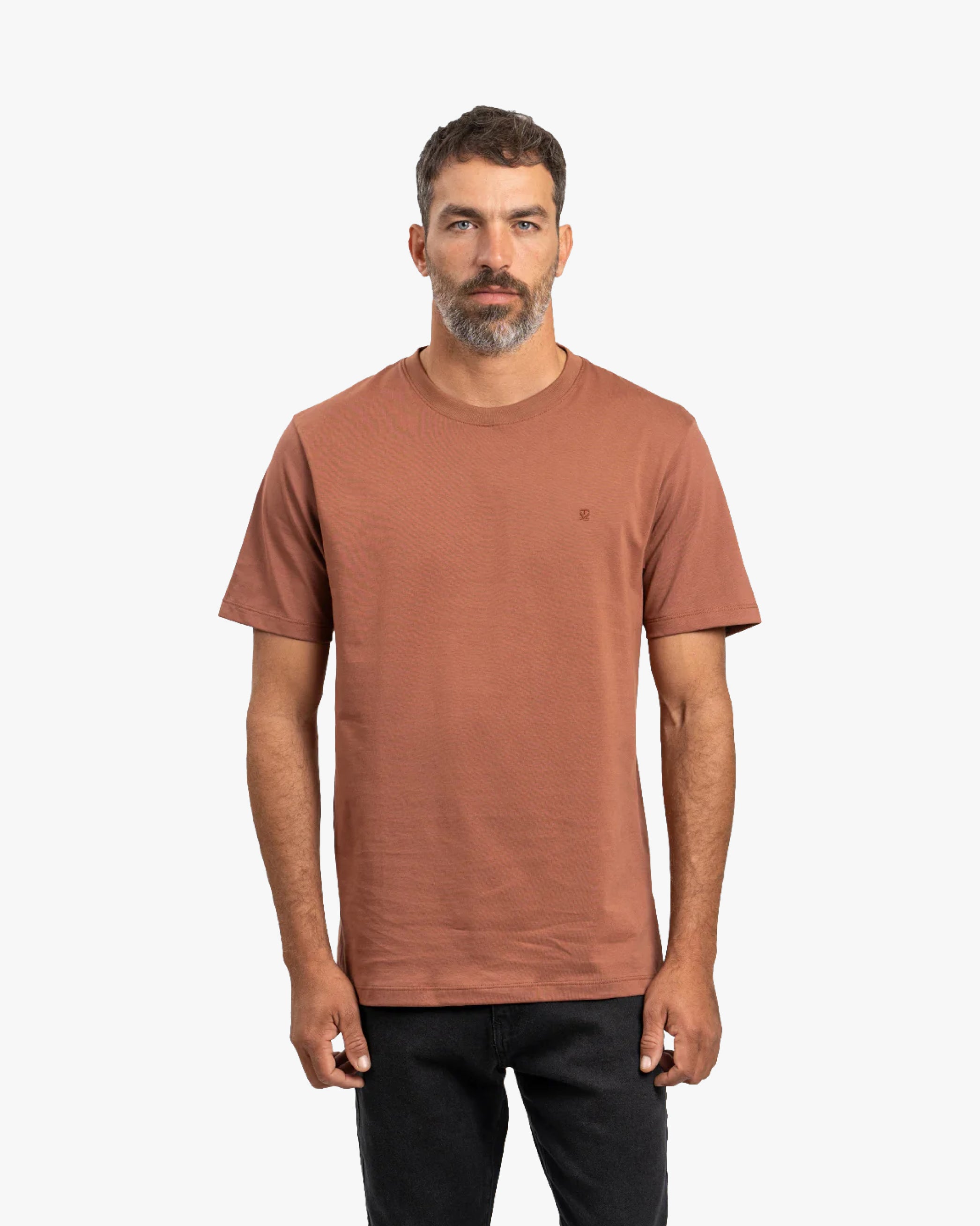 Polera Pima Terracota - Trauko