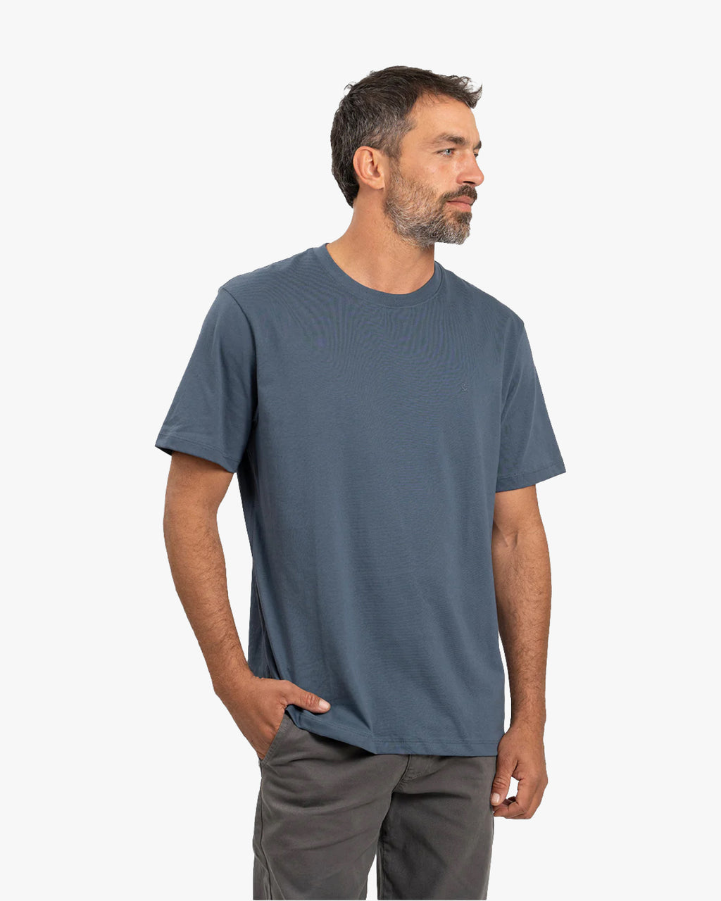 Polera Pima Azul