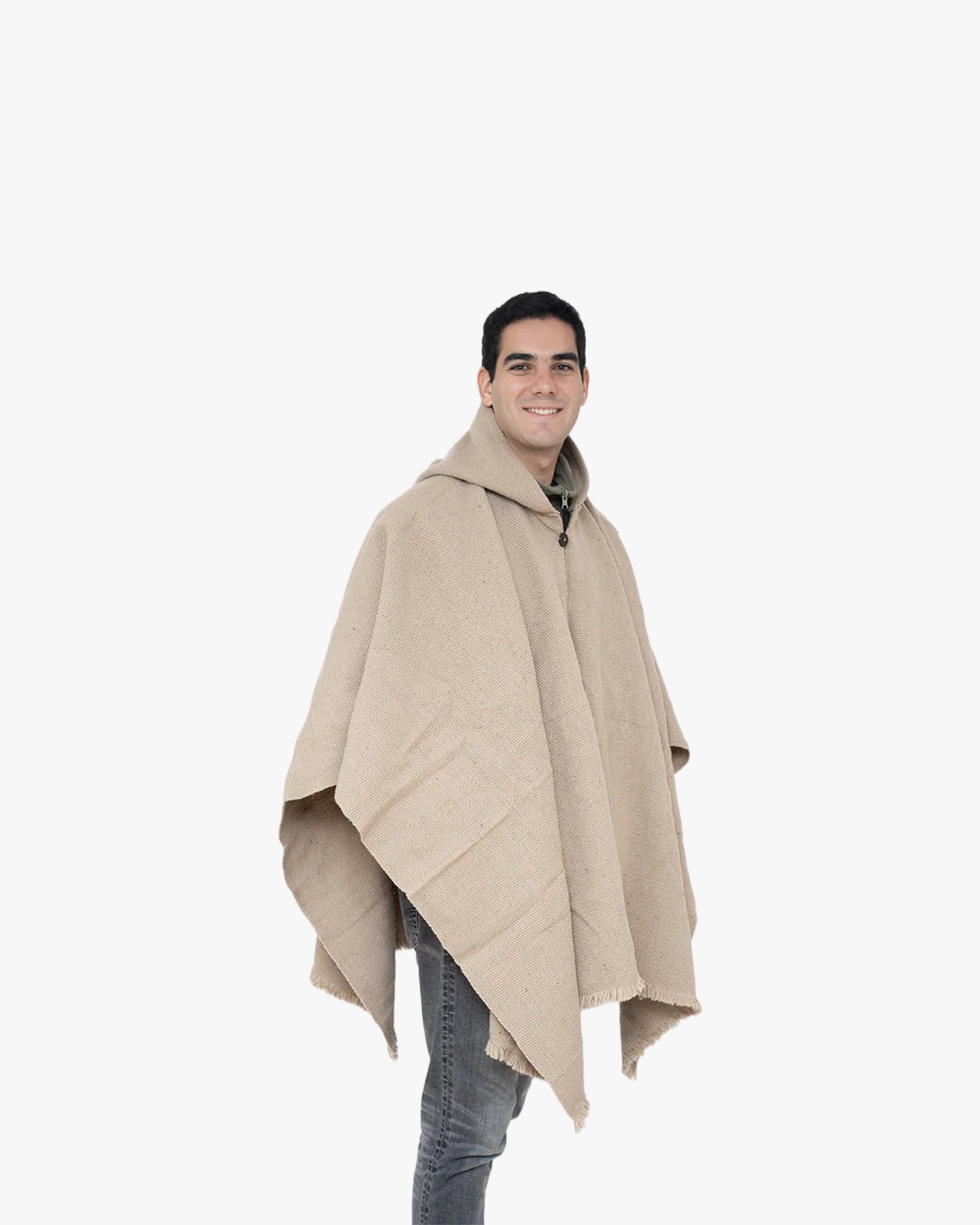 Poncho Beige - Trauko