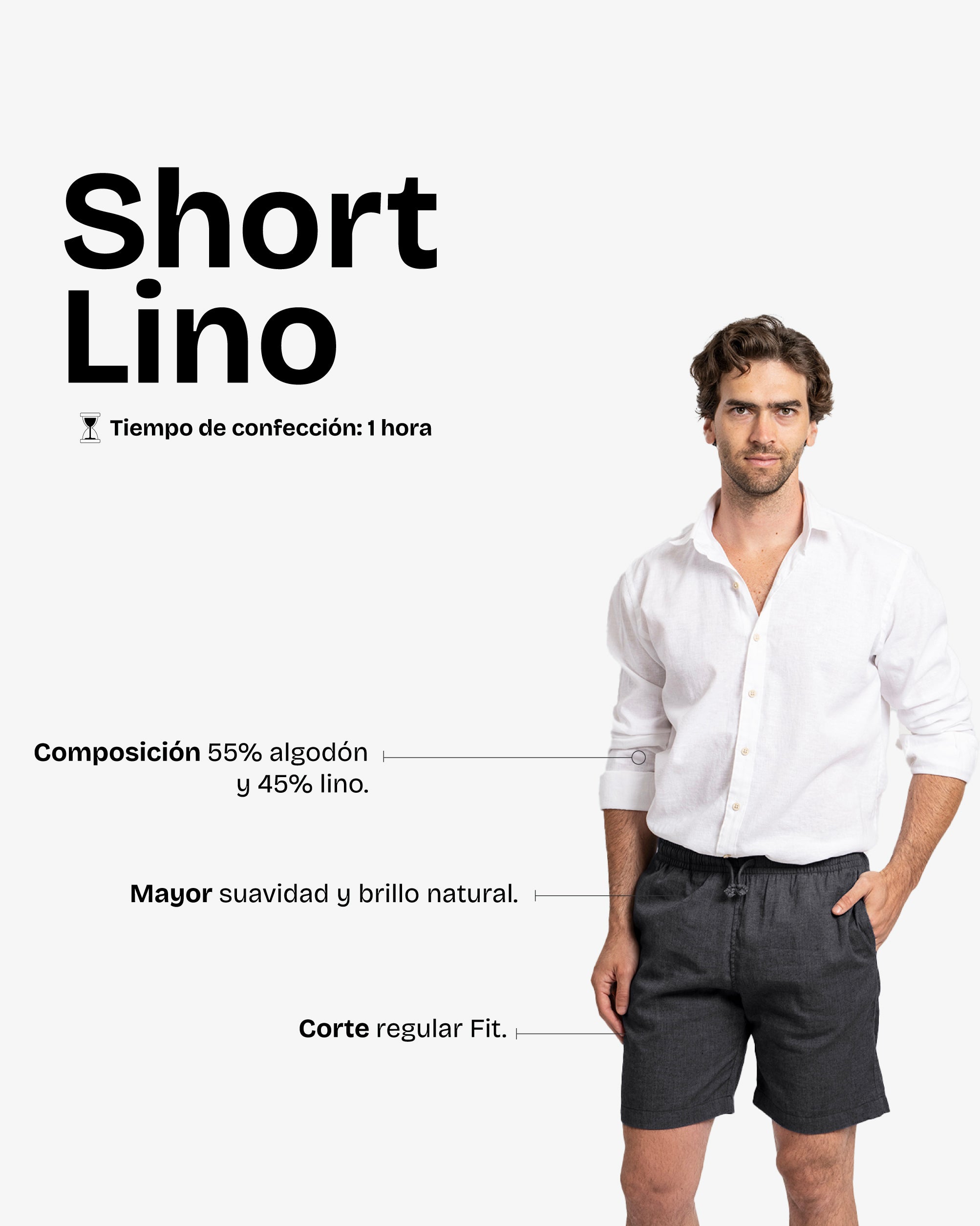 Short Lino Plomo