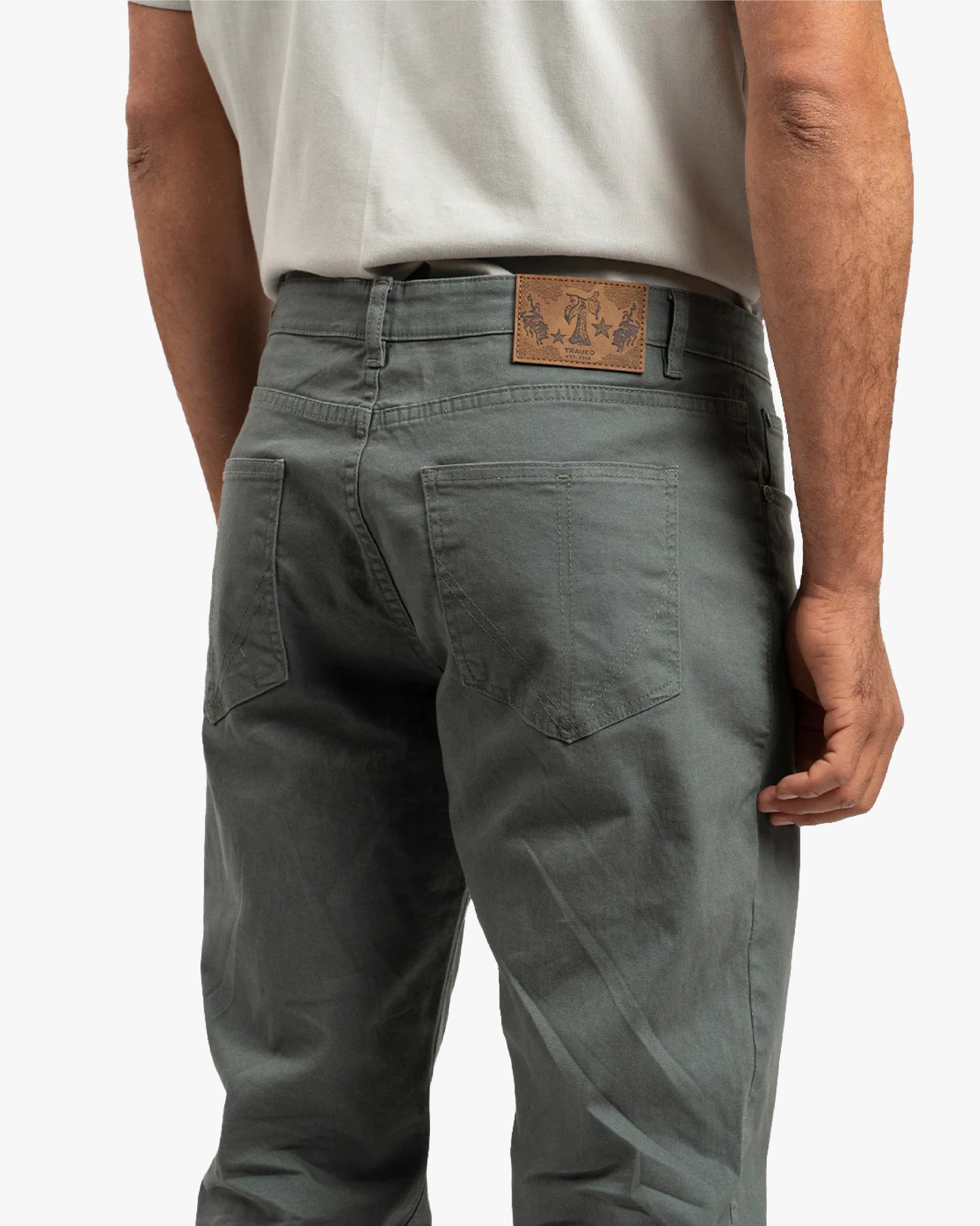 Pantalón Casual Olivo