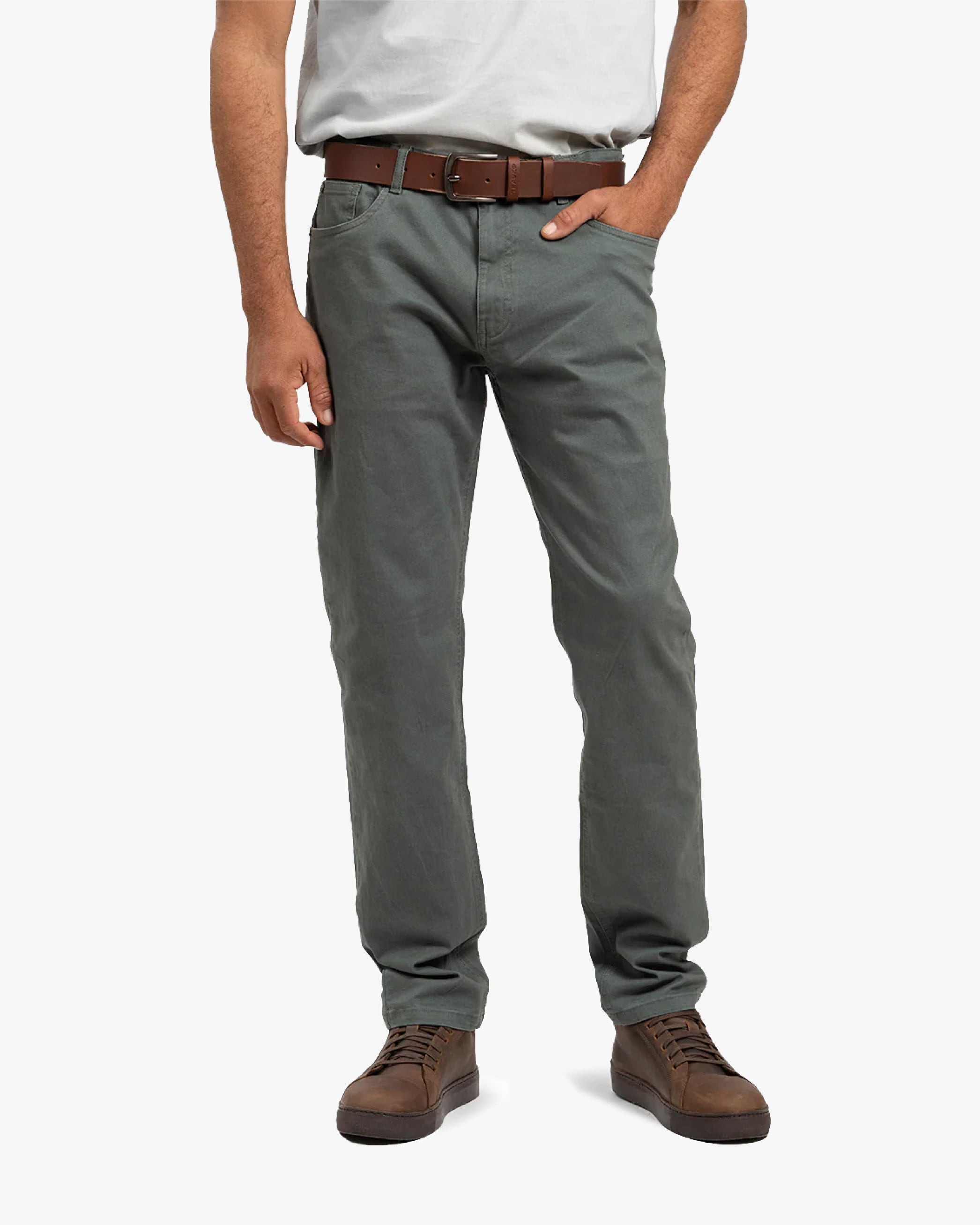 Pantalón Casual Olivo