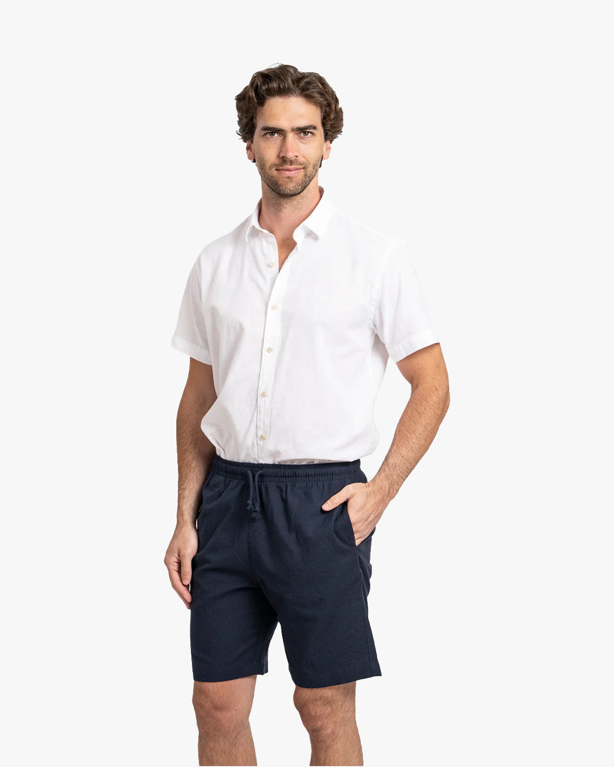 Short Lino Navy