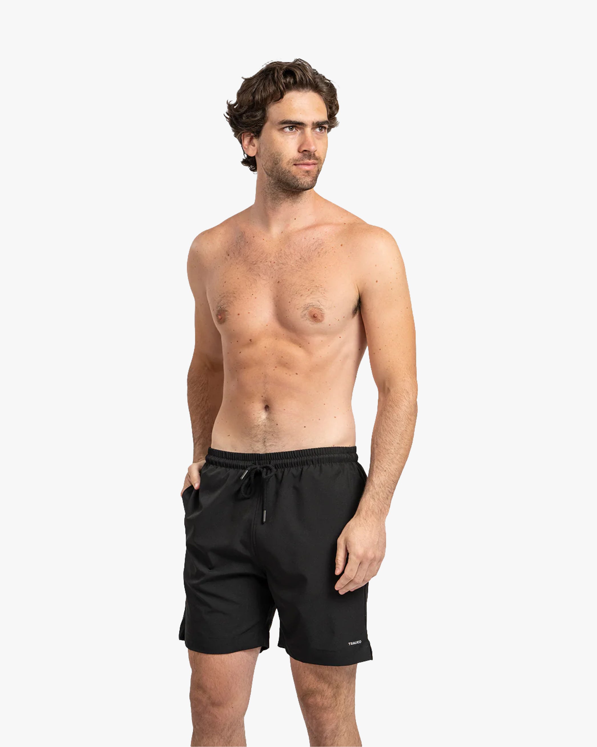 Traje de Baño Liso Negro