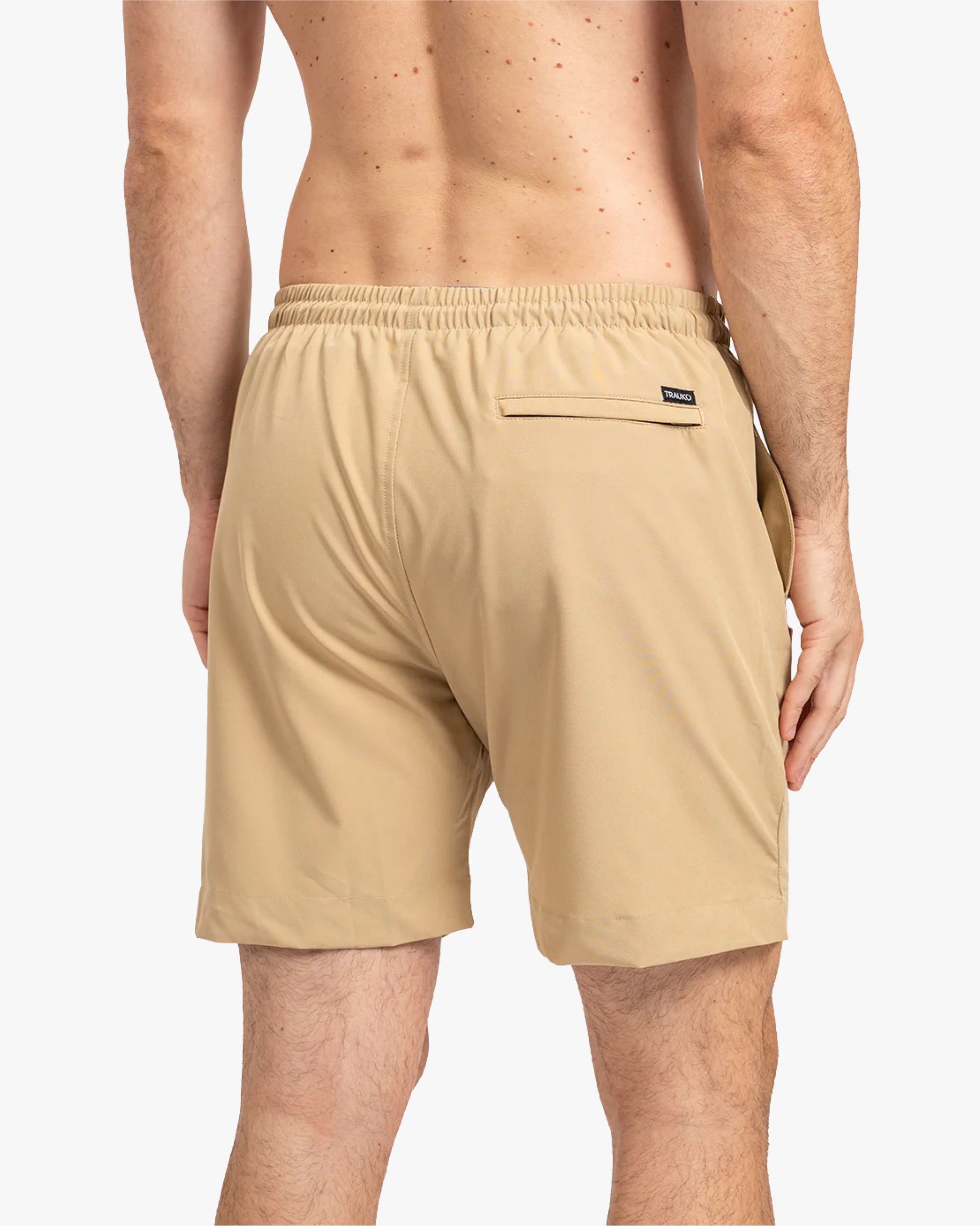 Traje de Baño Liso Beige