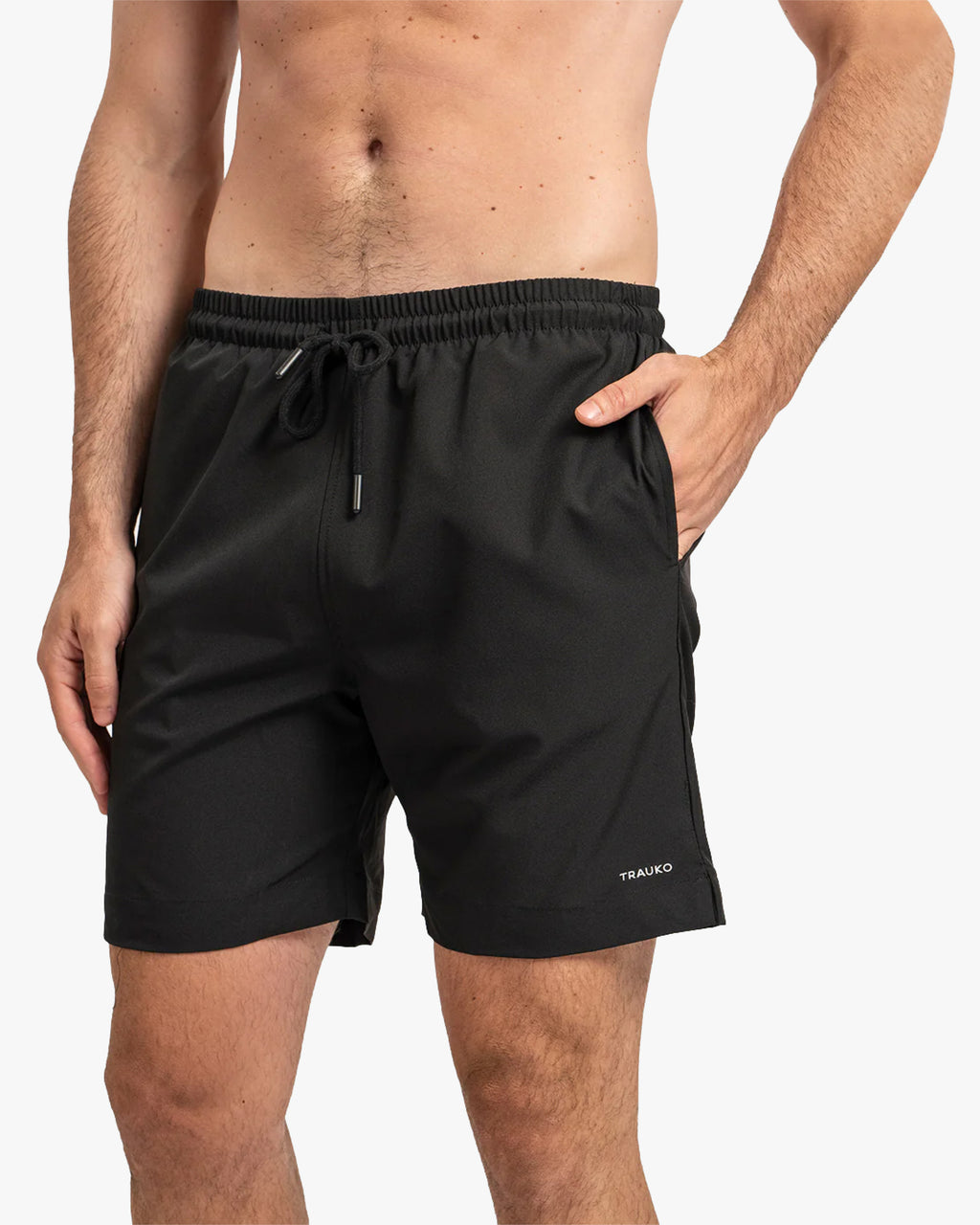 Traje de Baño Liso Negro