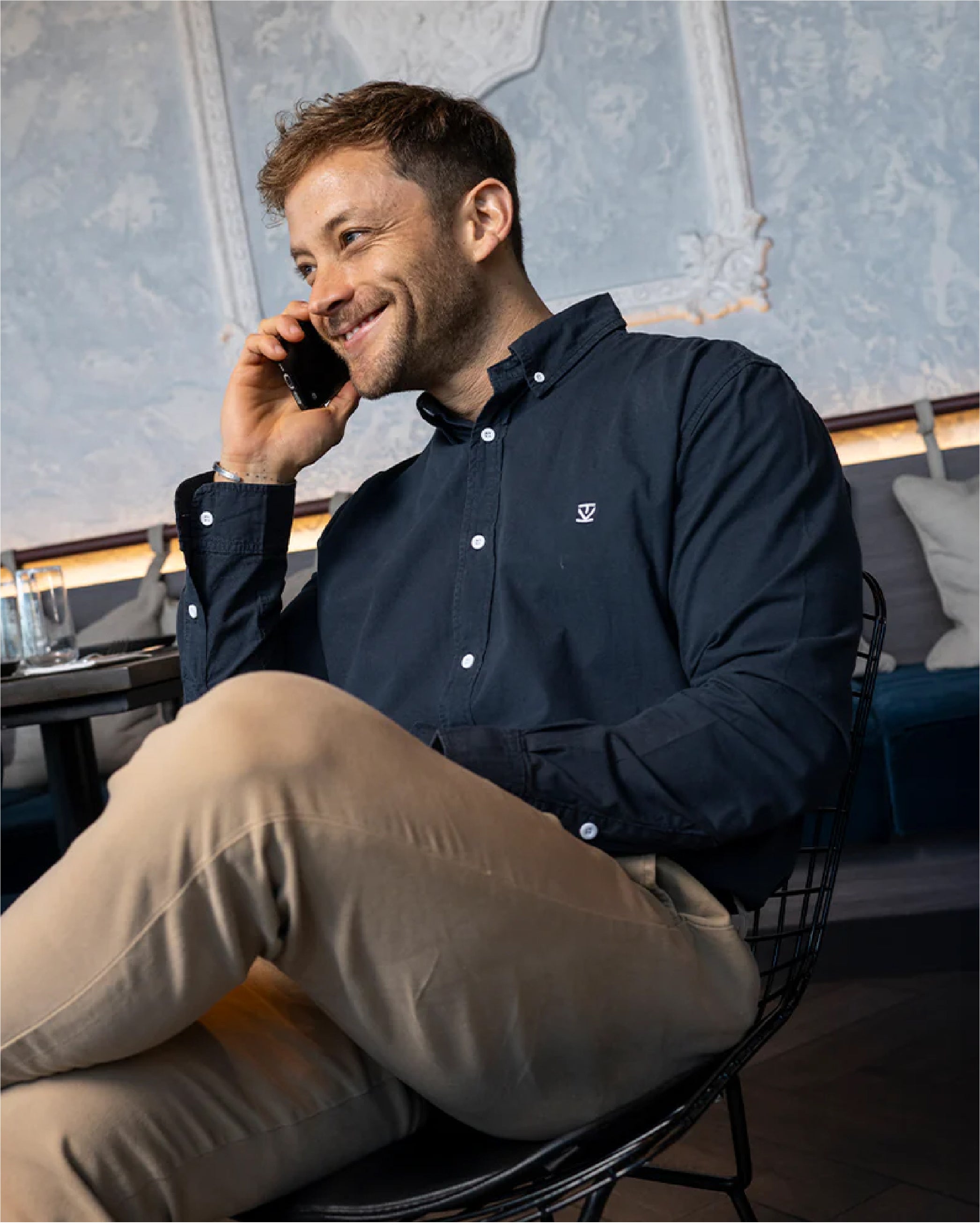 Camisa Oxford '24 Navy - Trauko