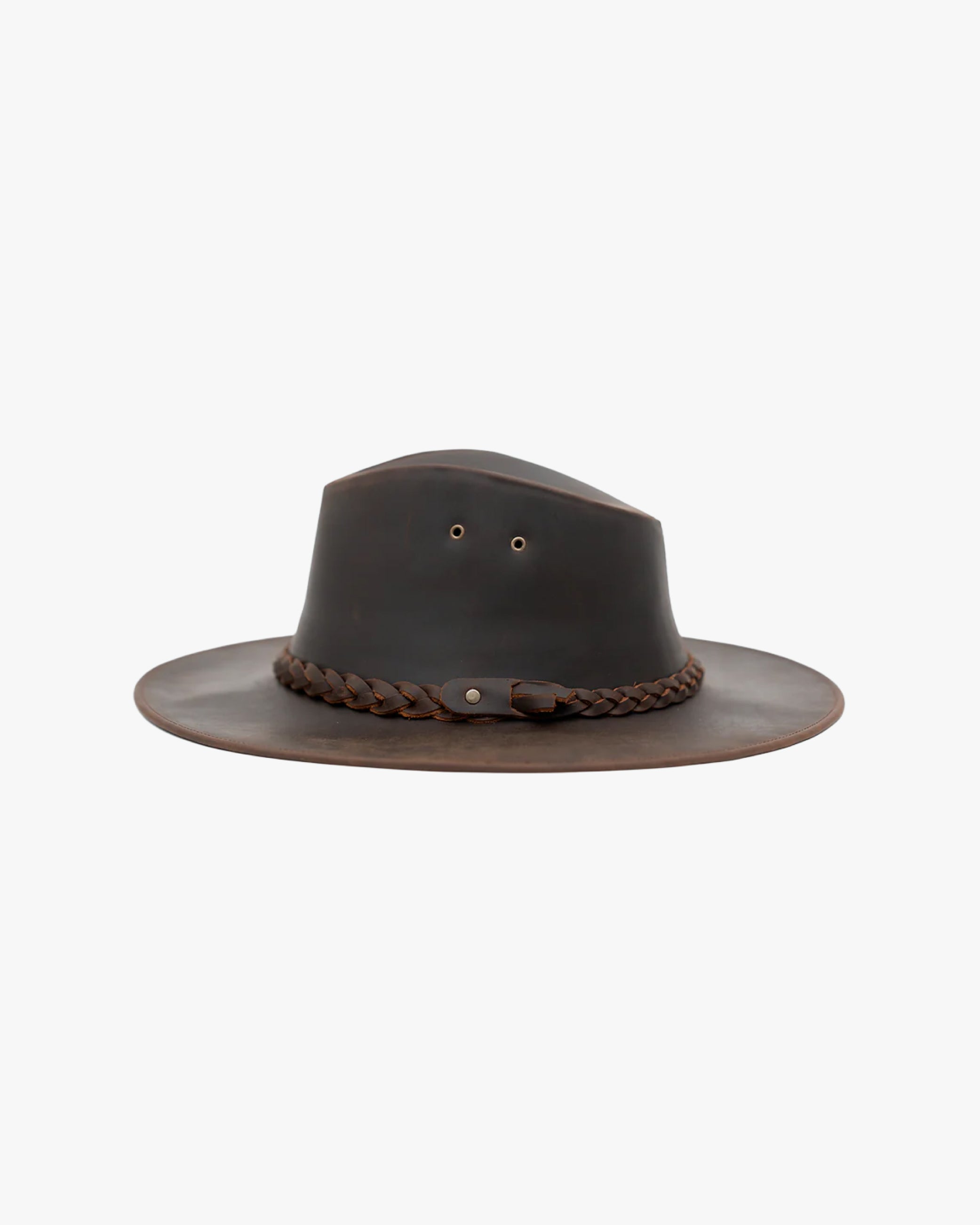 Sombrero Cuero Café