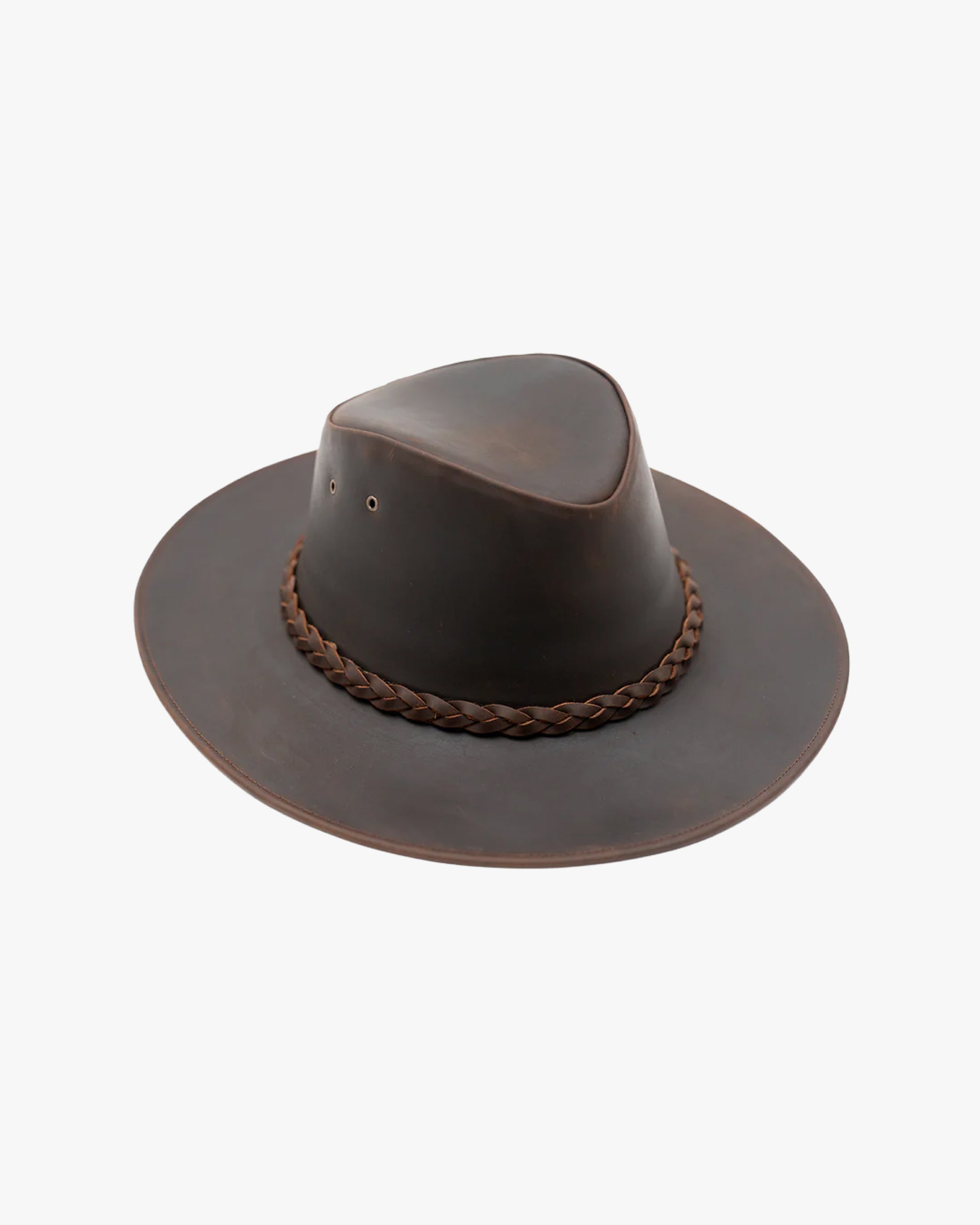 Sombrero Cuero Café - Trauko