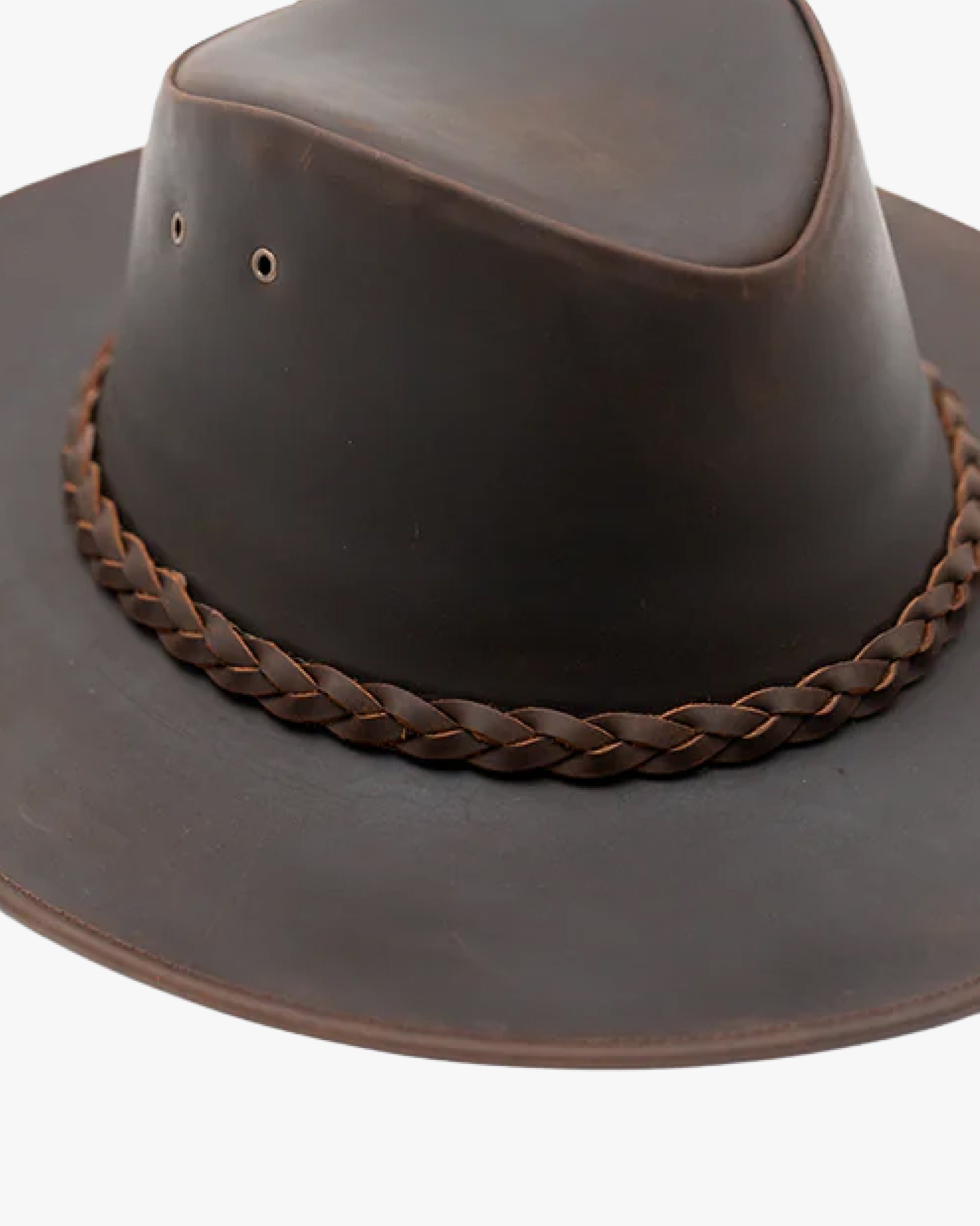 Sombrero Cuero Café - Trauko